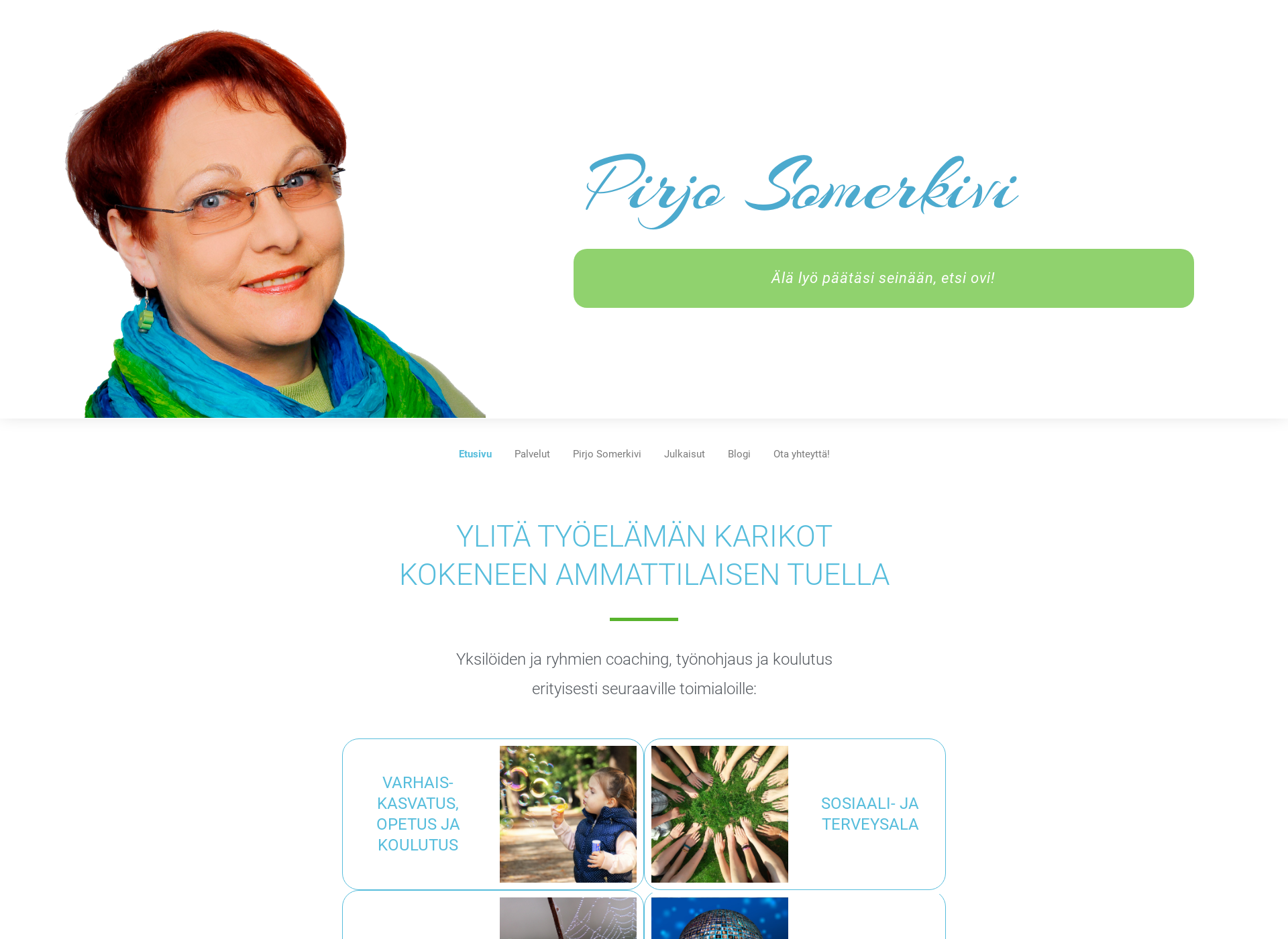Screenshot for pirjosomerkivi.fi