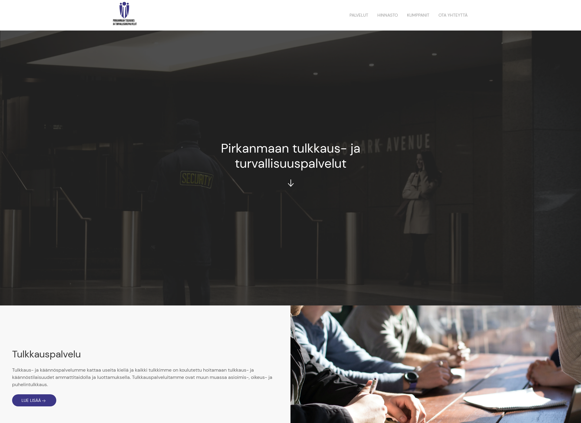 Screenshot for pirkanmaan-tt.fi
