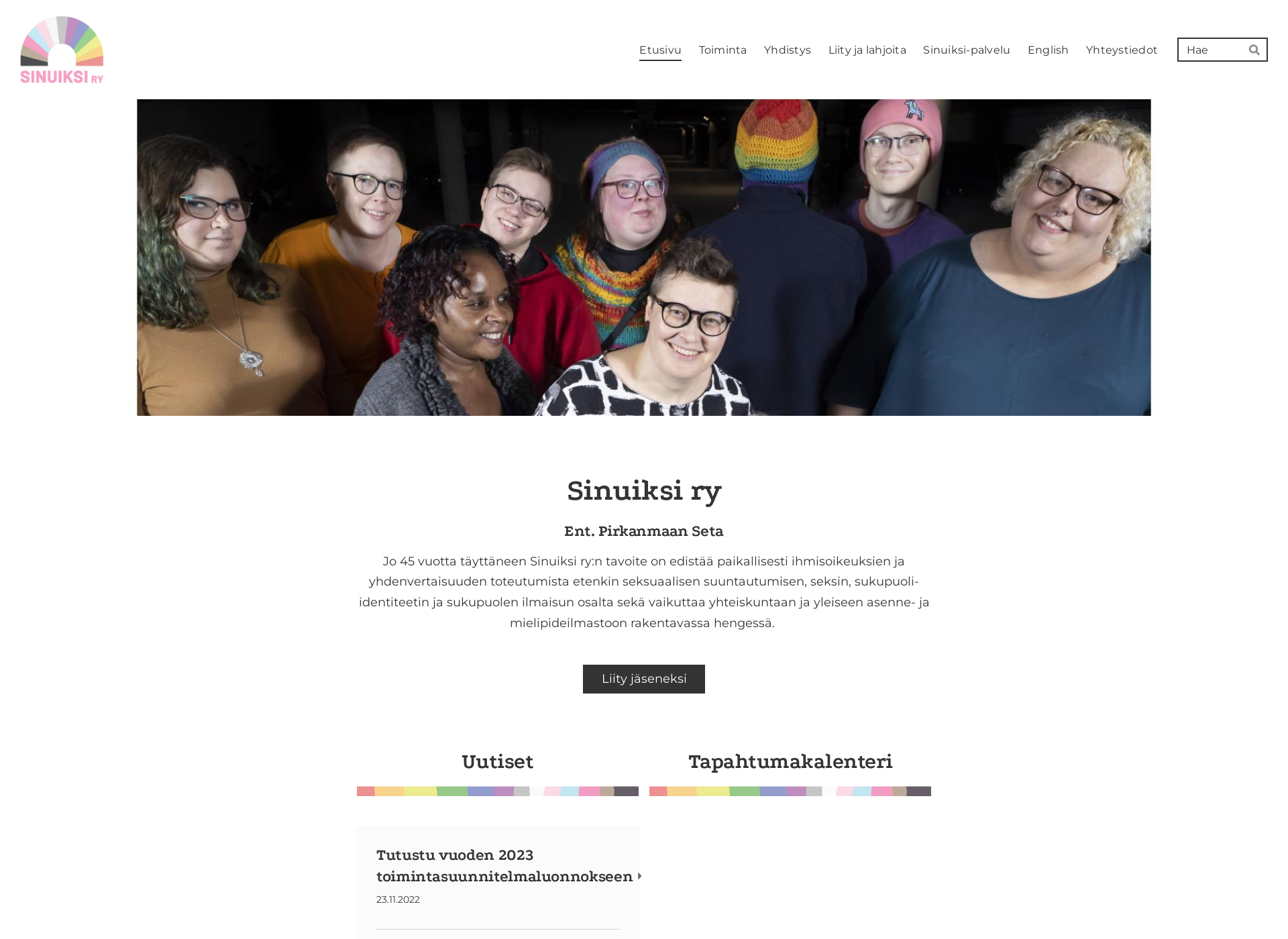 Screenshot for pirkanmaanseta.fi