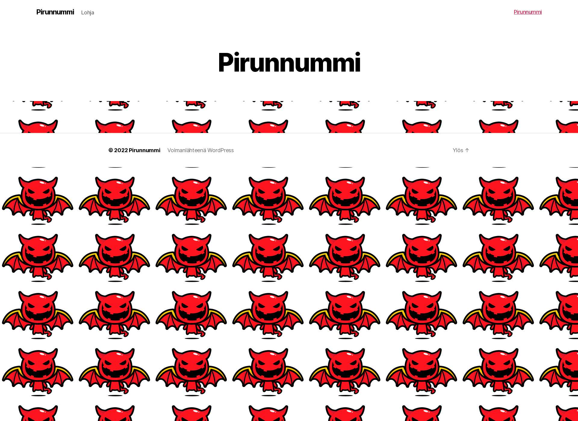 Screenshot for pirunnummi.fi