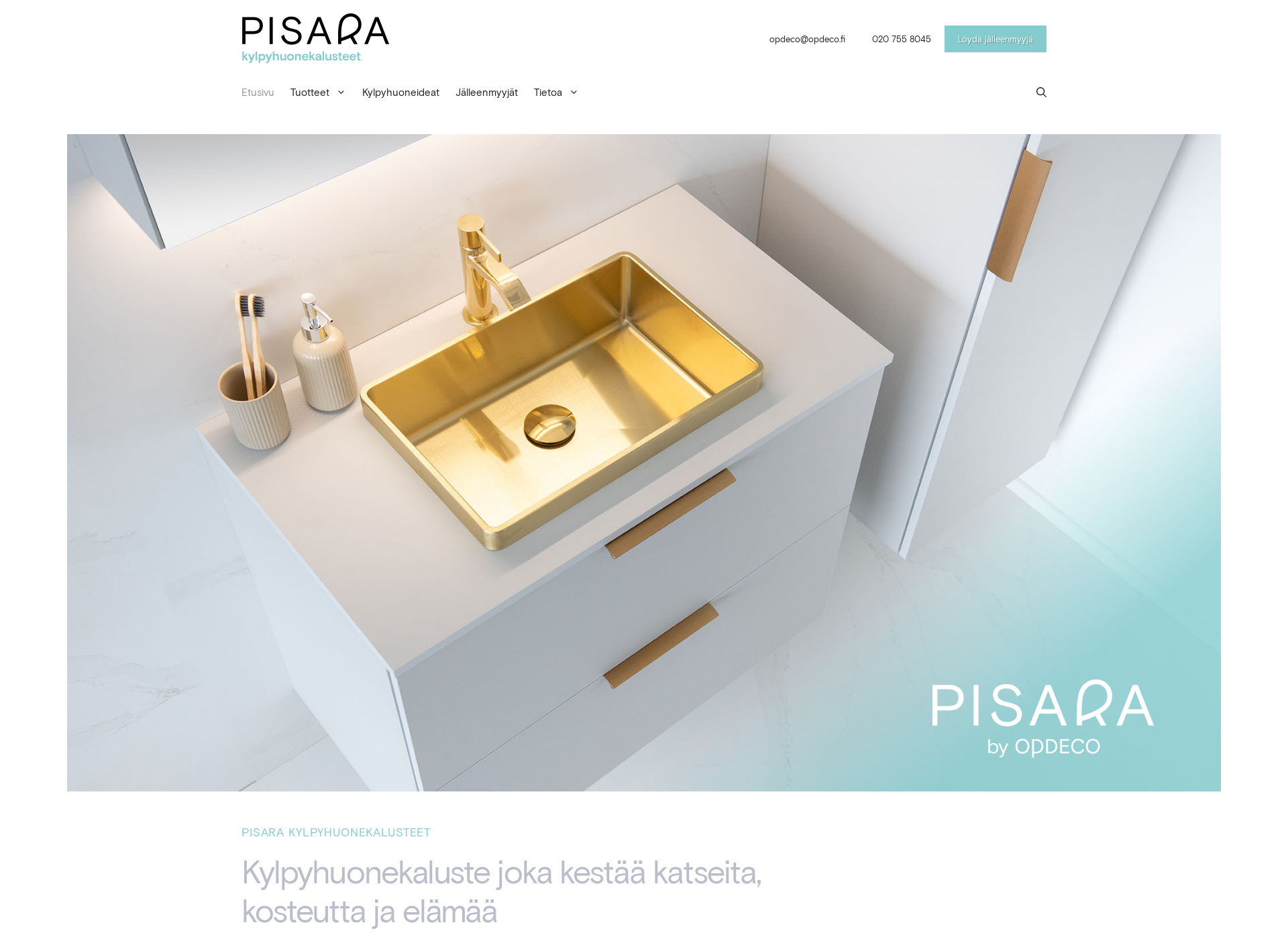 Screenshot for pisarafinland.fi