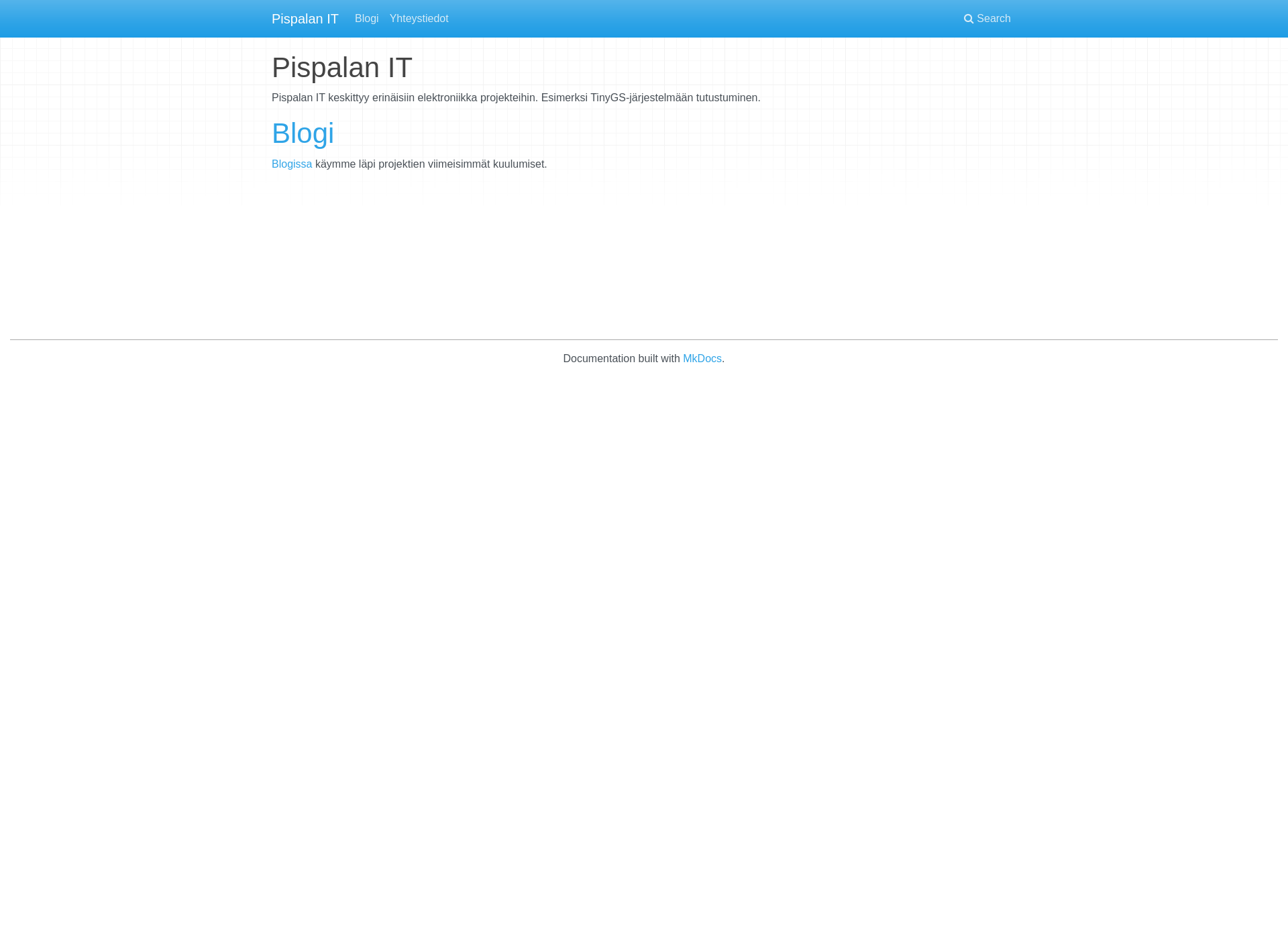 Screenshot for pispalanit.fi