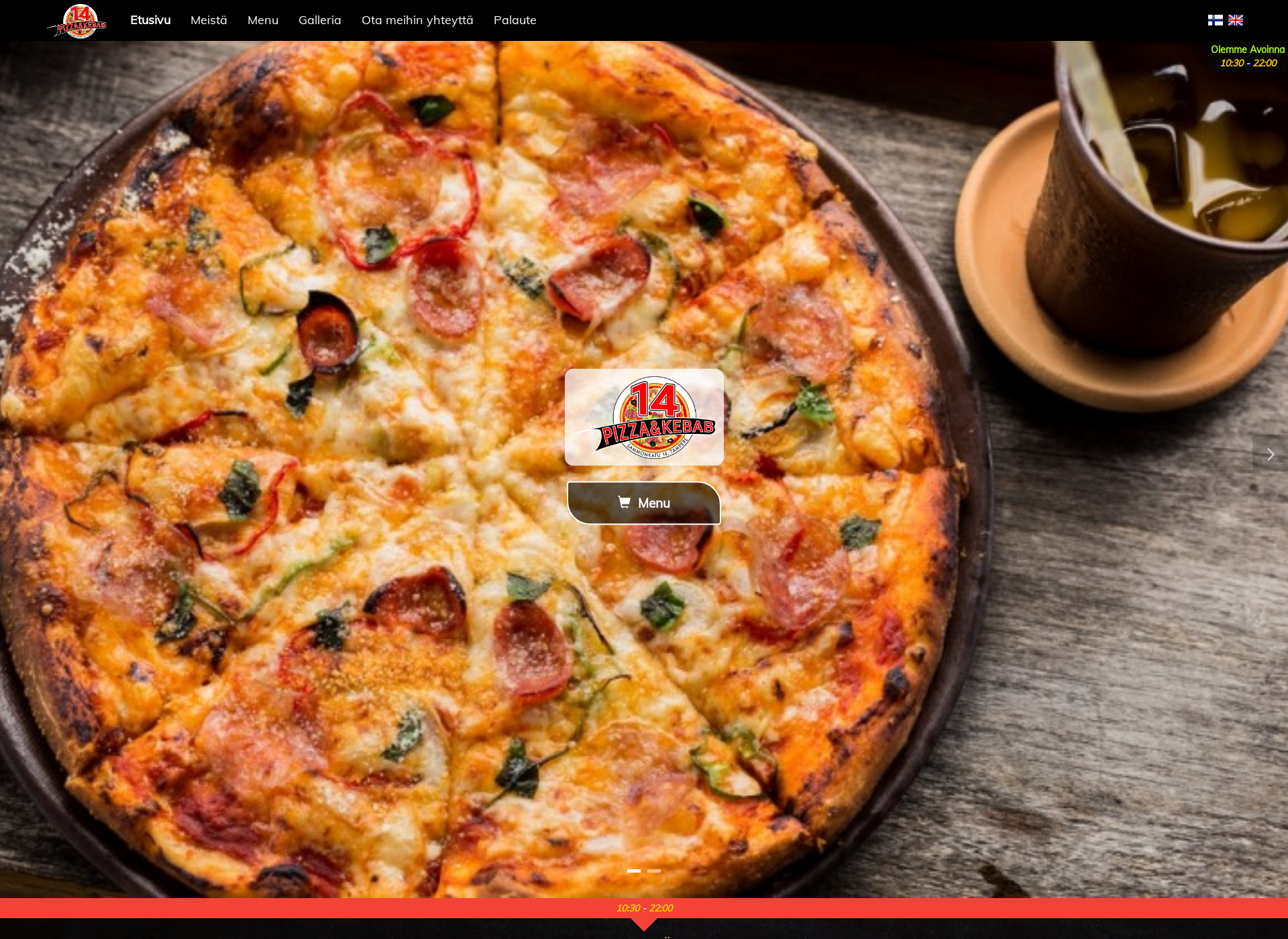 Screenshot for pizzakebab14.fi