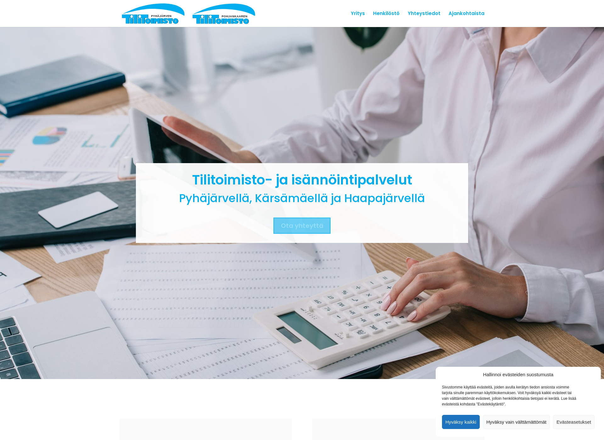 Screenshot for pjtili.fi