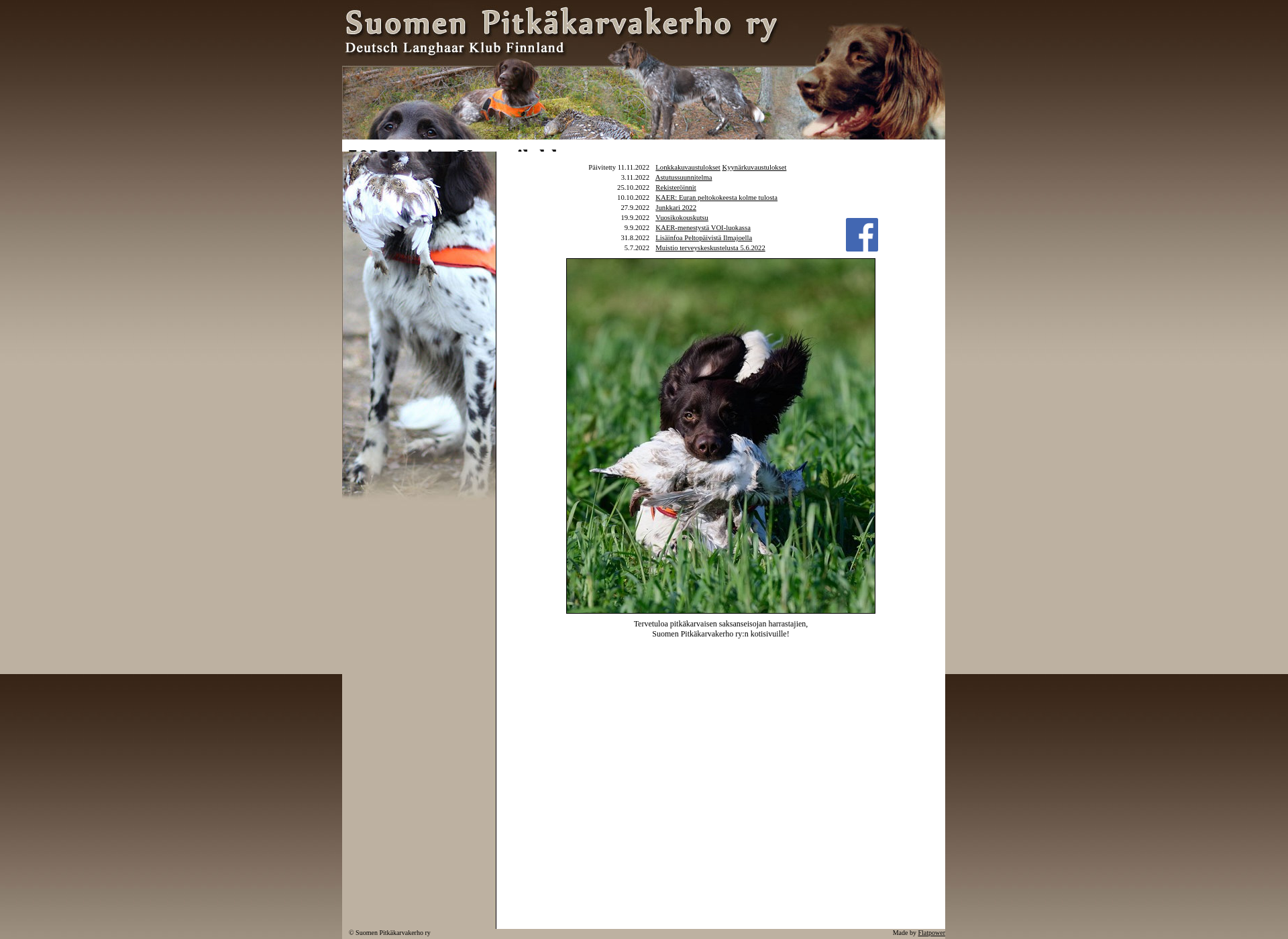 Skärmdump för pkss.fi