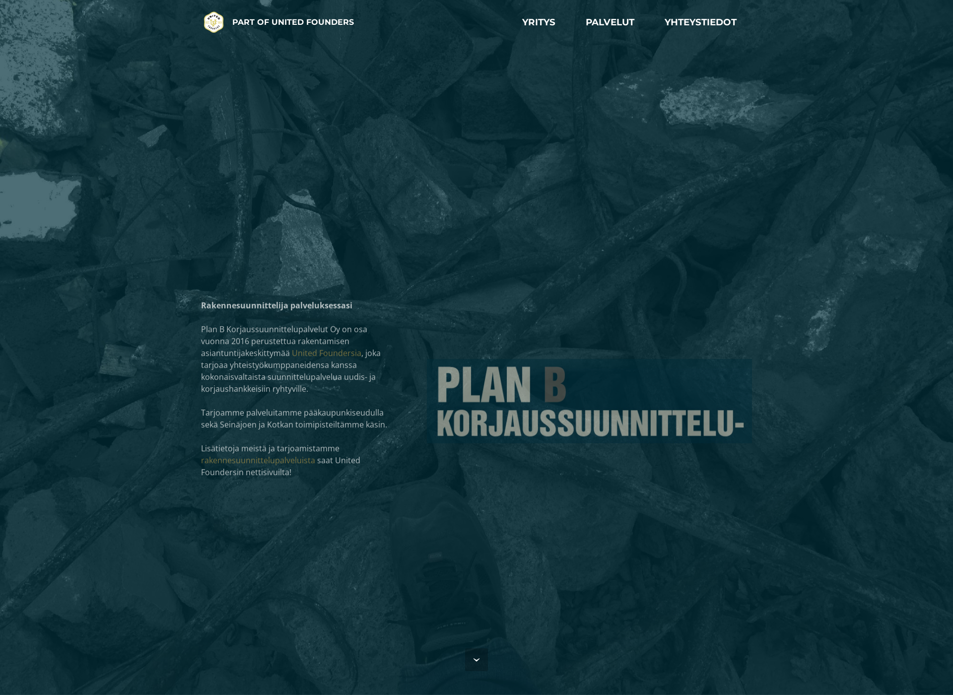 Skärmdump för planbsuunnittelu.fi