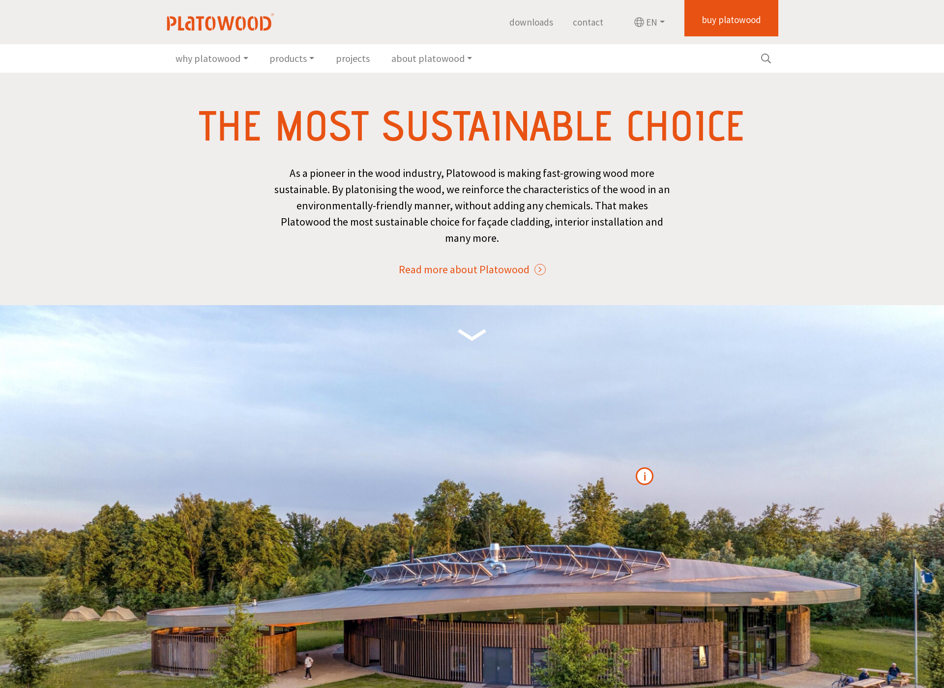 Screenshot for platowood.fi