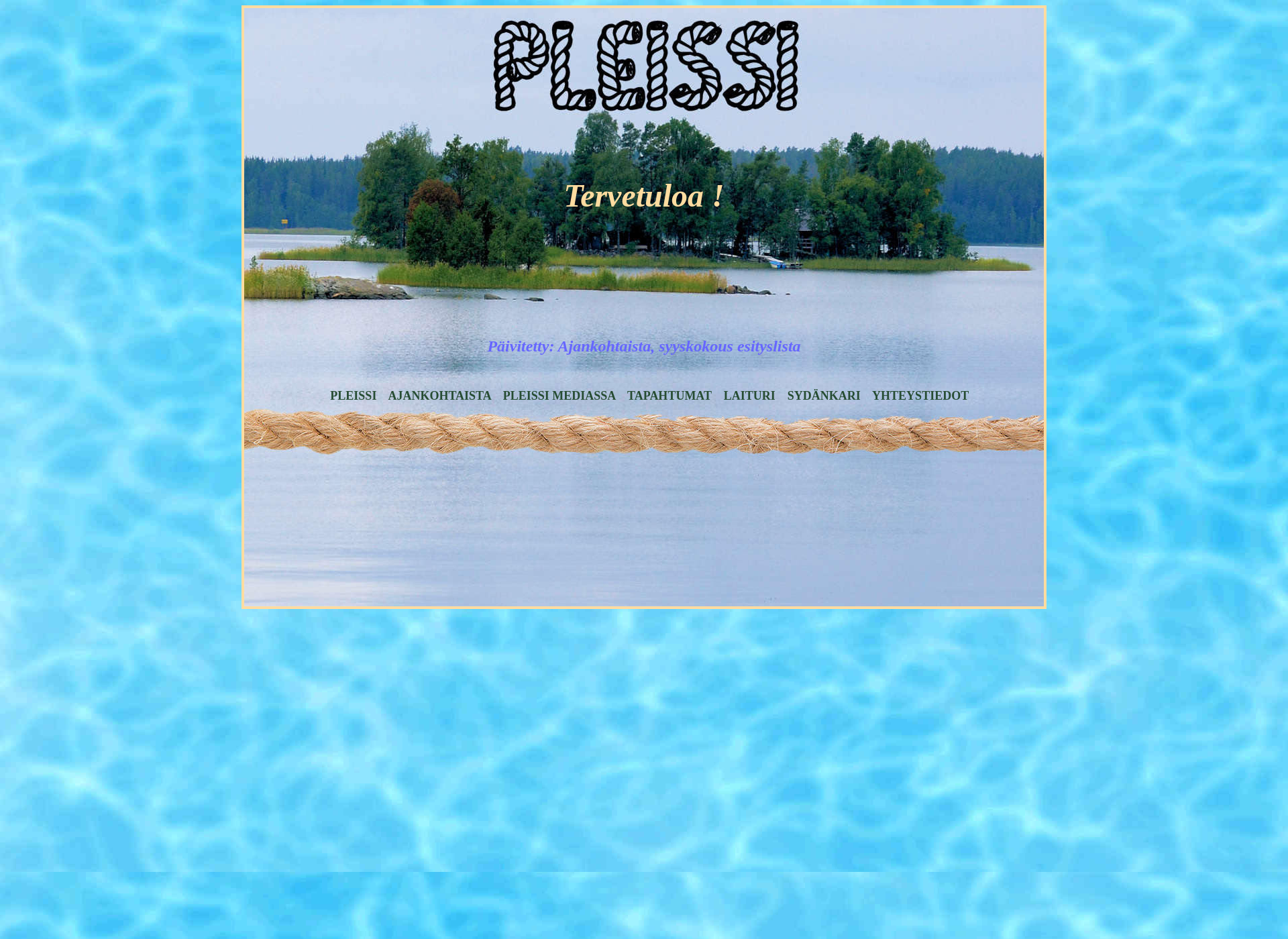 Screenshot for pleissi.fi