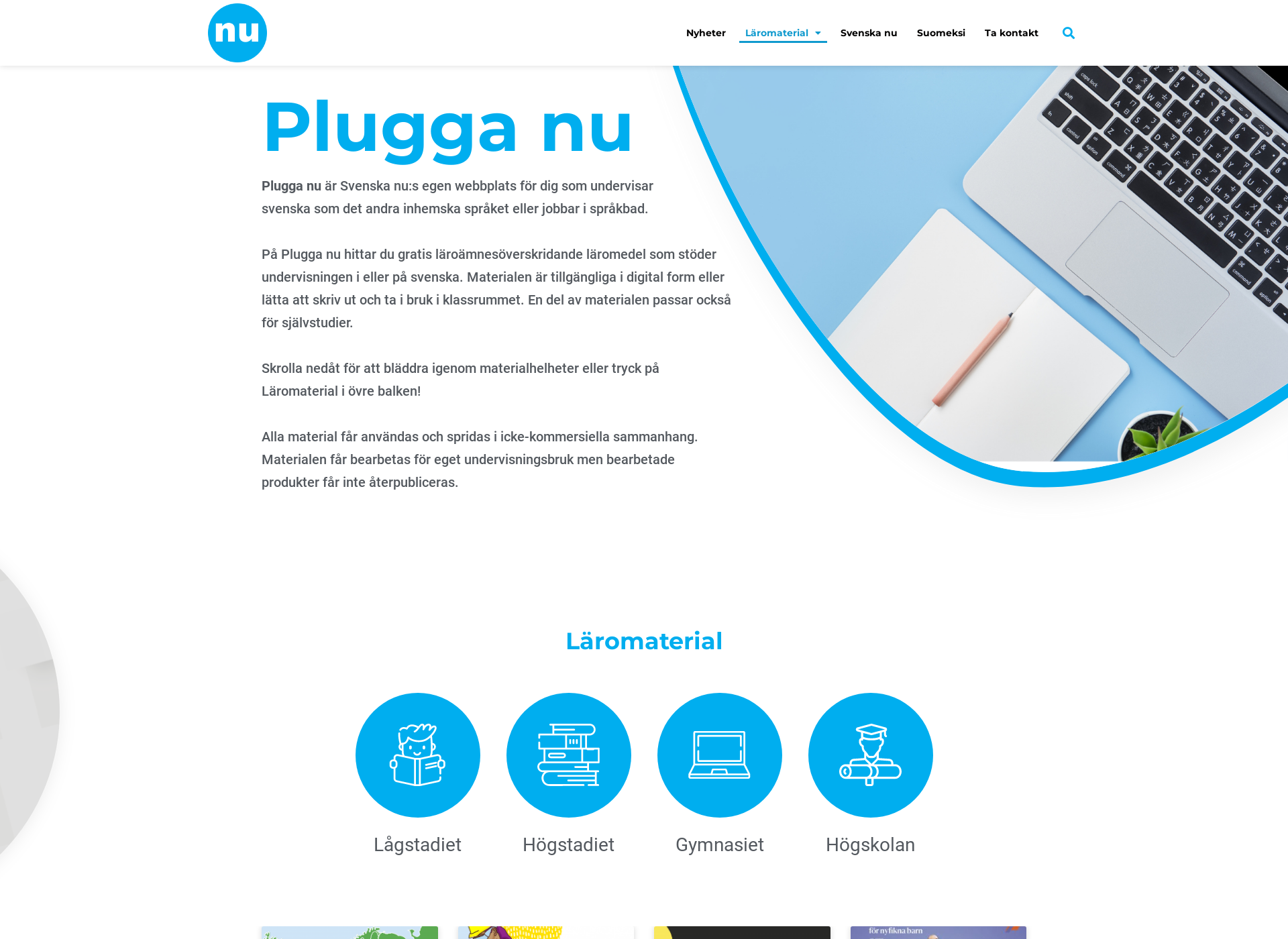 Screenshot for plugganu.fi