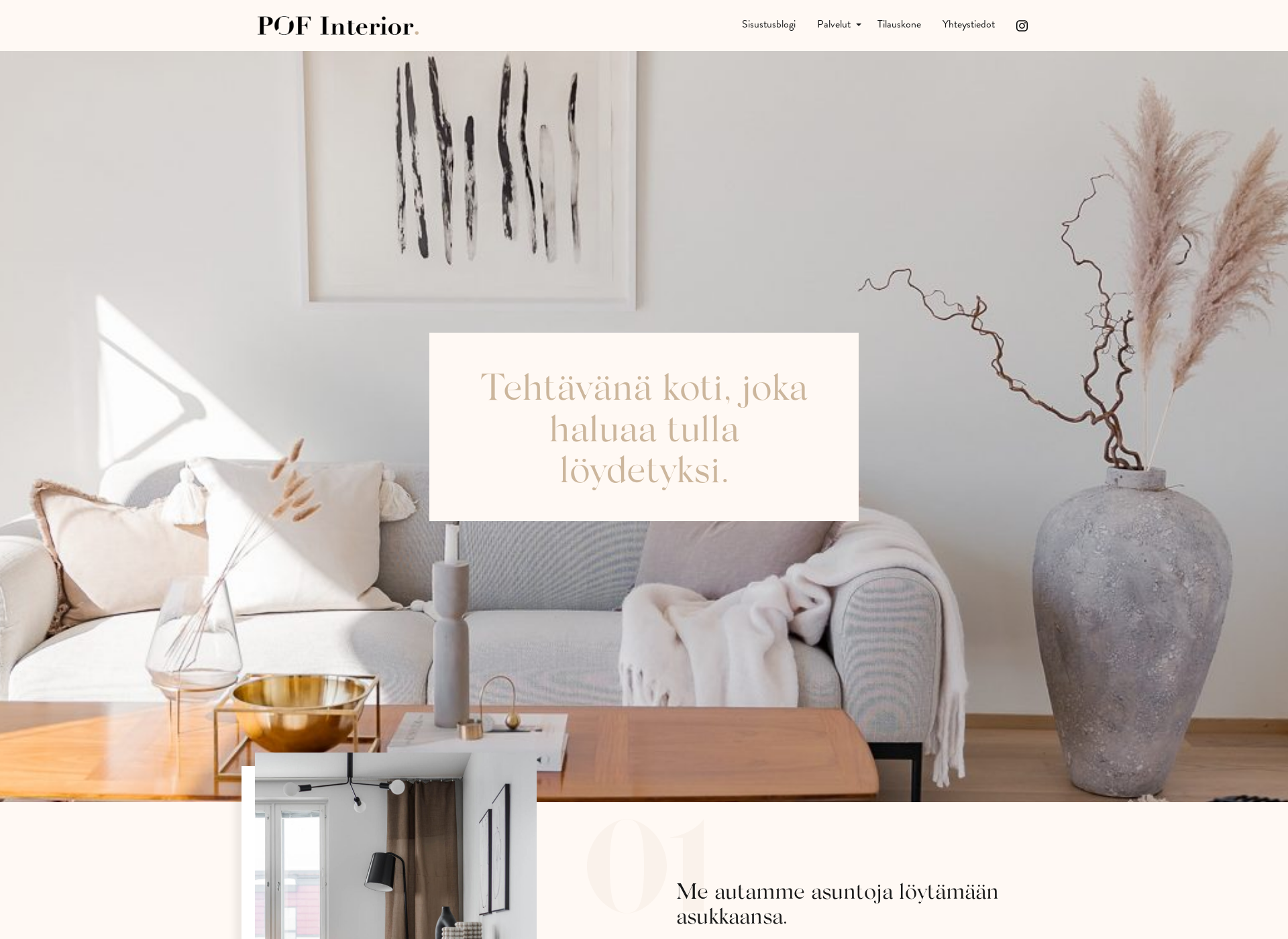 Screenshot for pofinterior.fi
