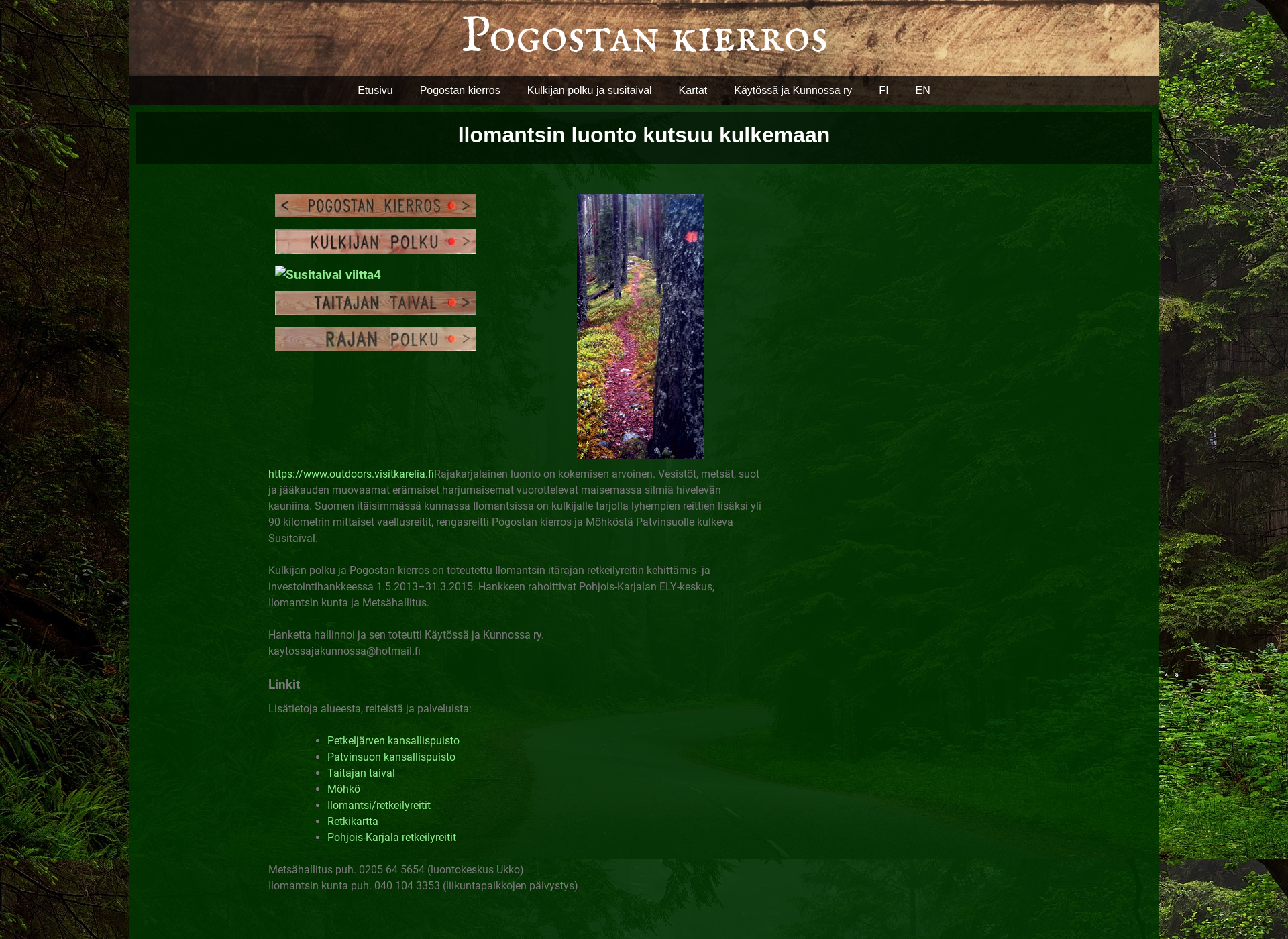 Screenshot for pogostankierros.fi