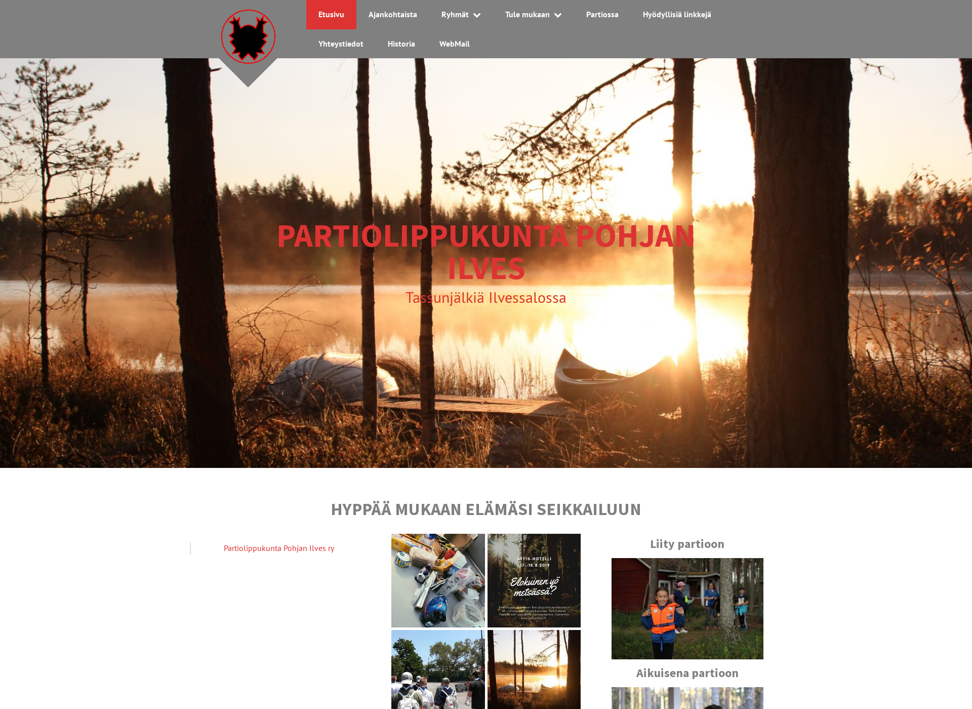 Screenshot for pohjanilves.fi