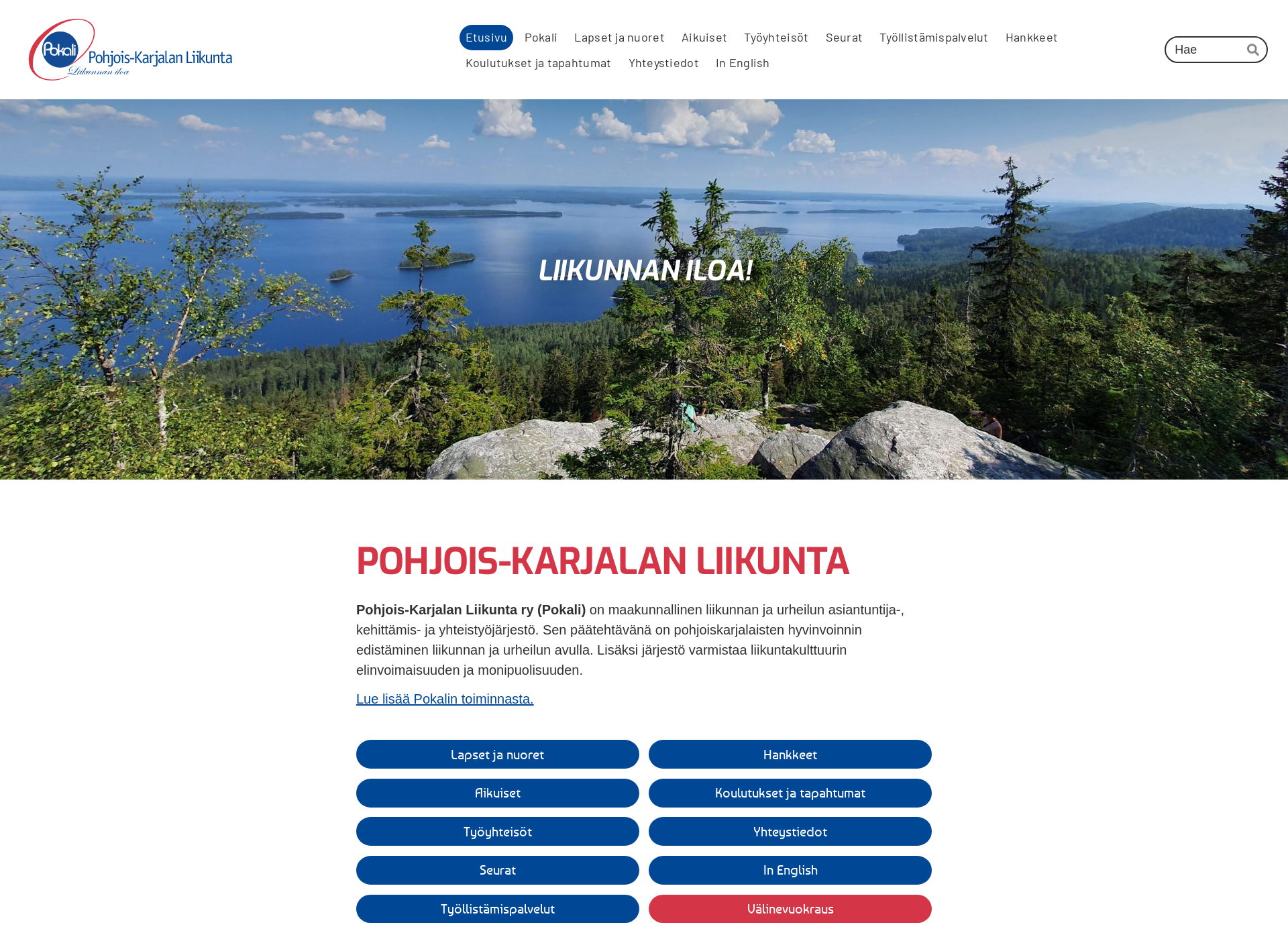 Screenshot for pokali.fi