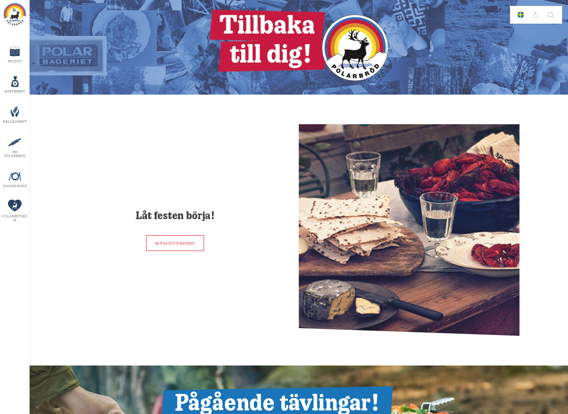 Näyttökuva polarbrod.fi