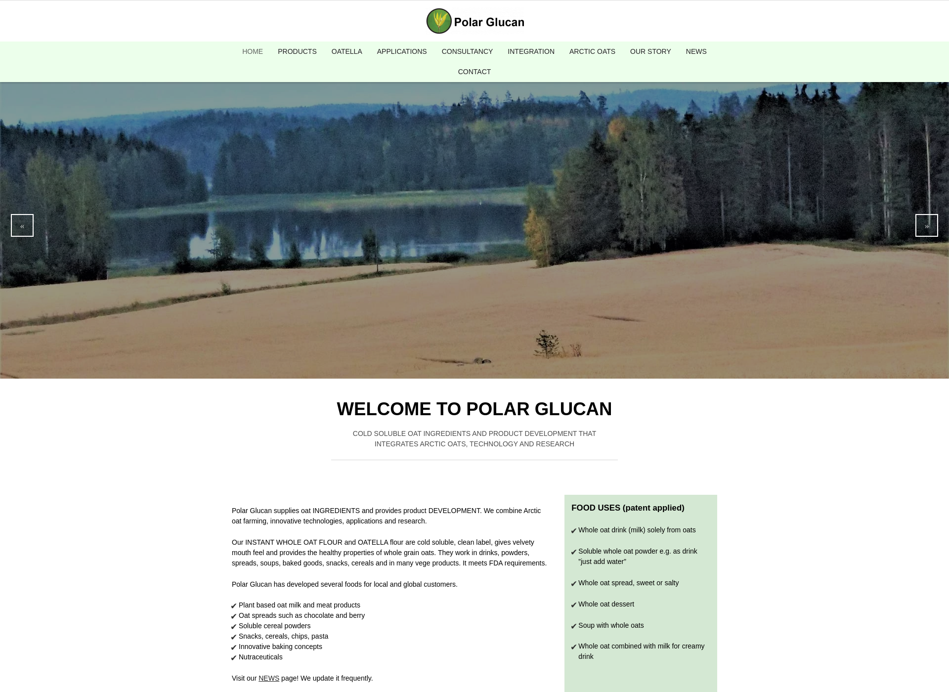 Näyttökuva polarglucan.com