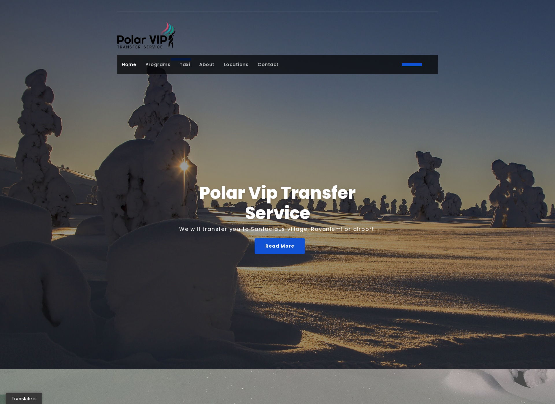 Screenshot for polarvip.fi