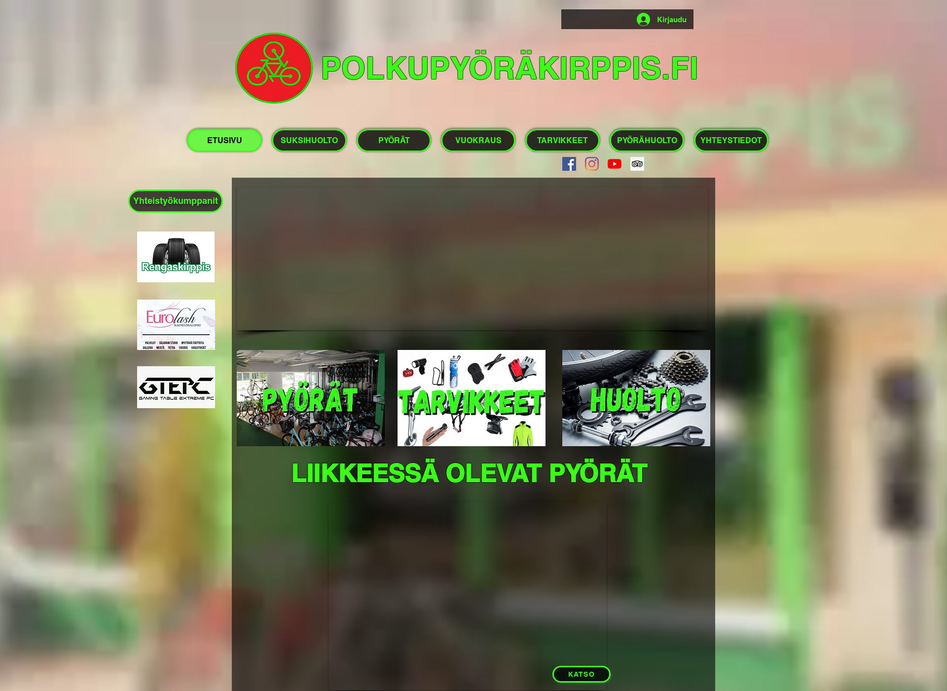 Screenshot for polkupyöräkirppis.fi