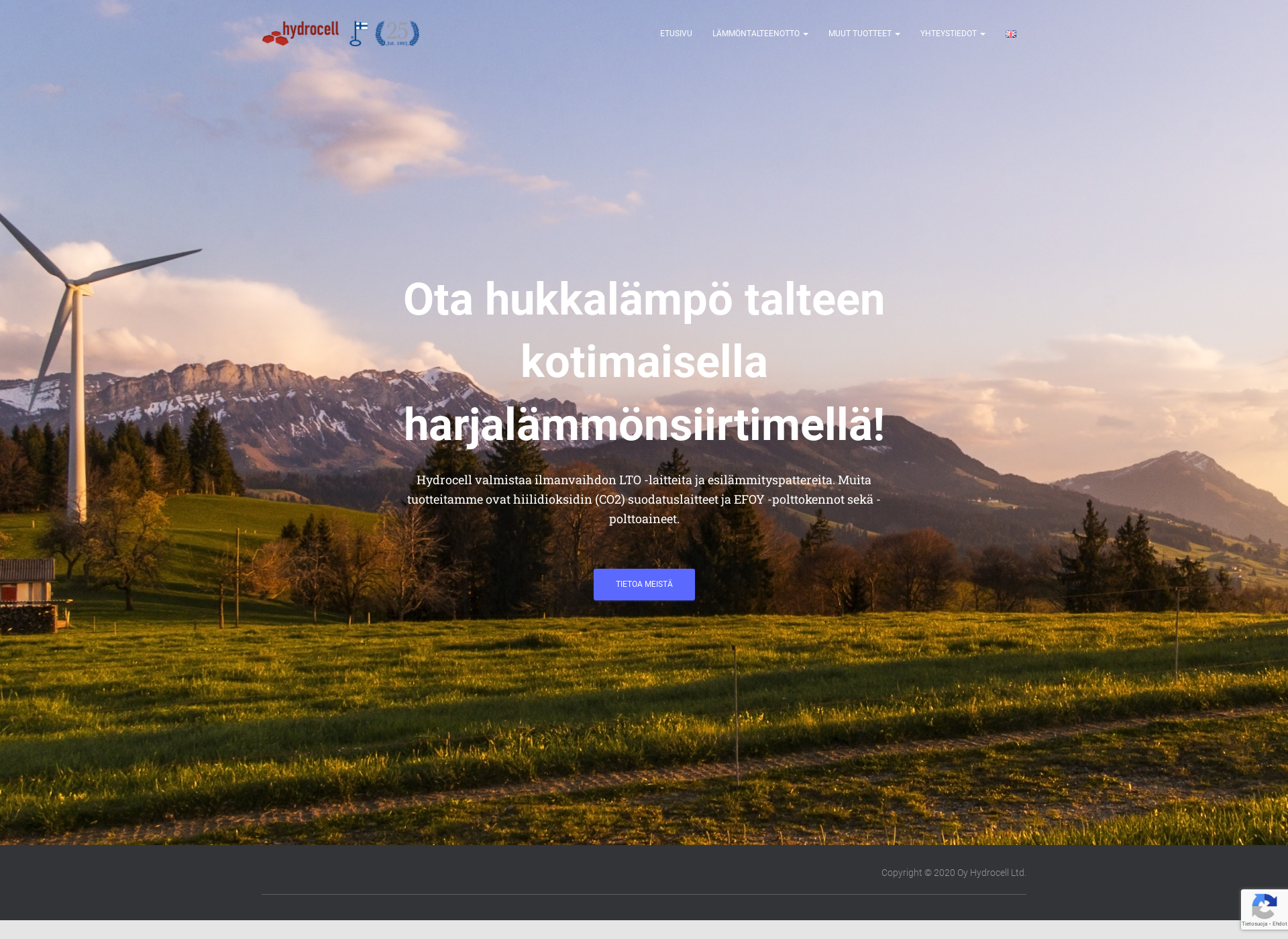 Skärmdump för polttokenno.fi