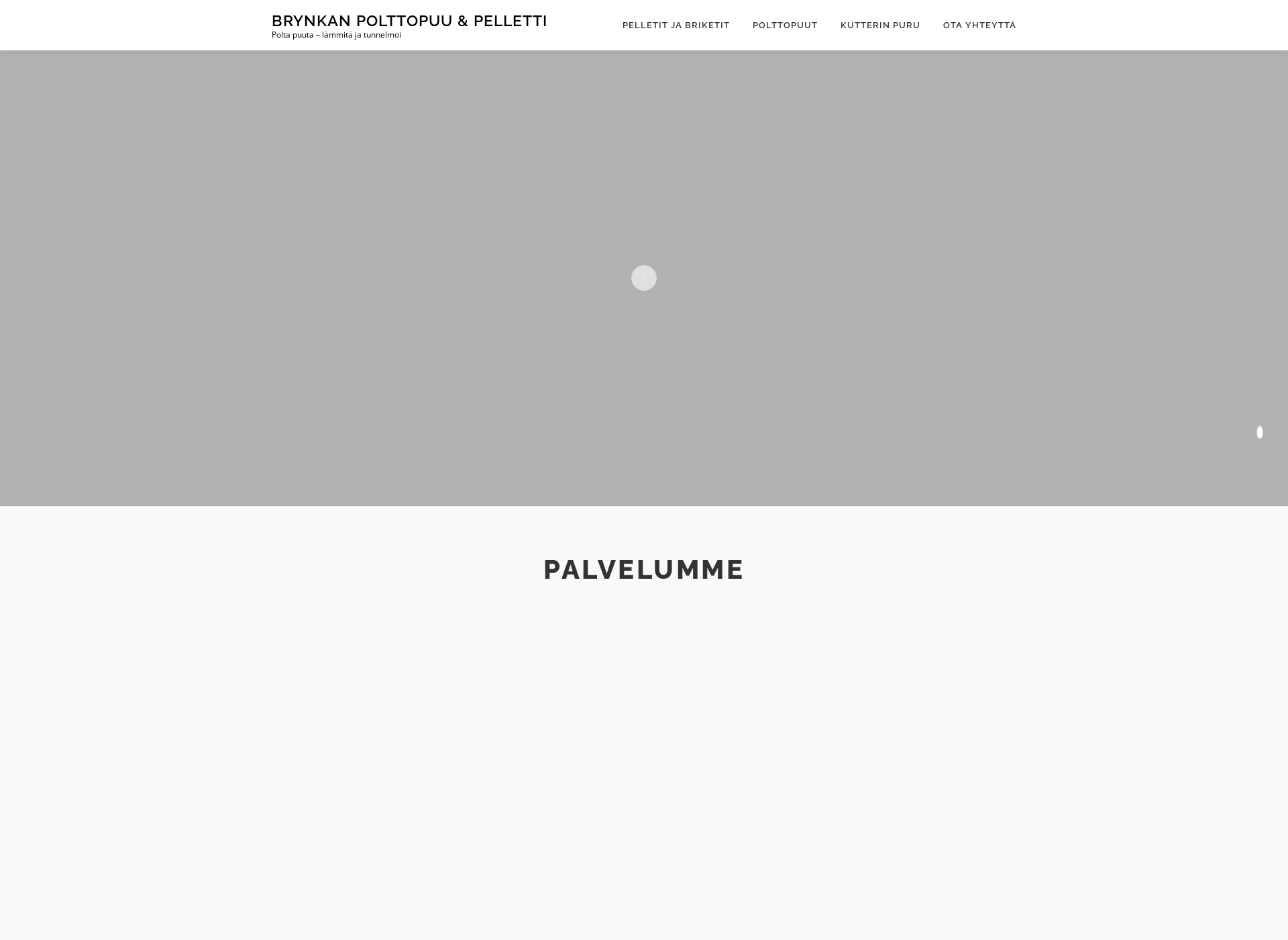 Screenshot for polttopuu-pelletti.fi