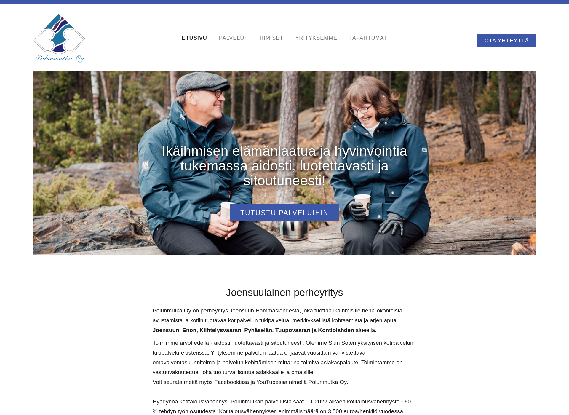 Screenshot for polunmutka.fi
