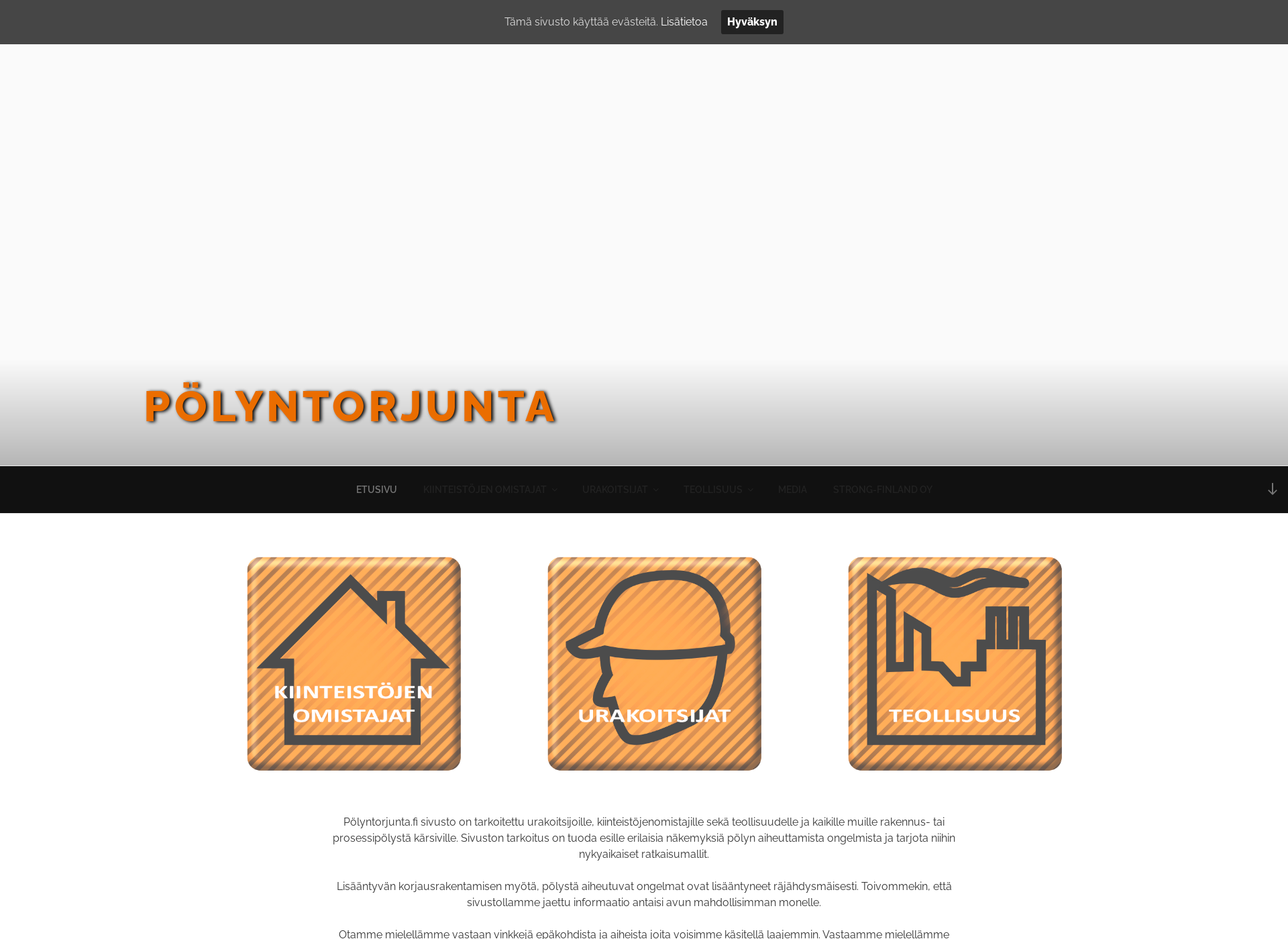 Screenshot for polyntorjunta.fi