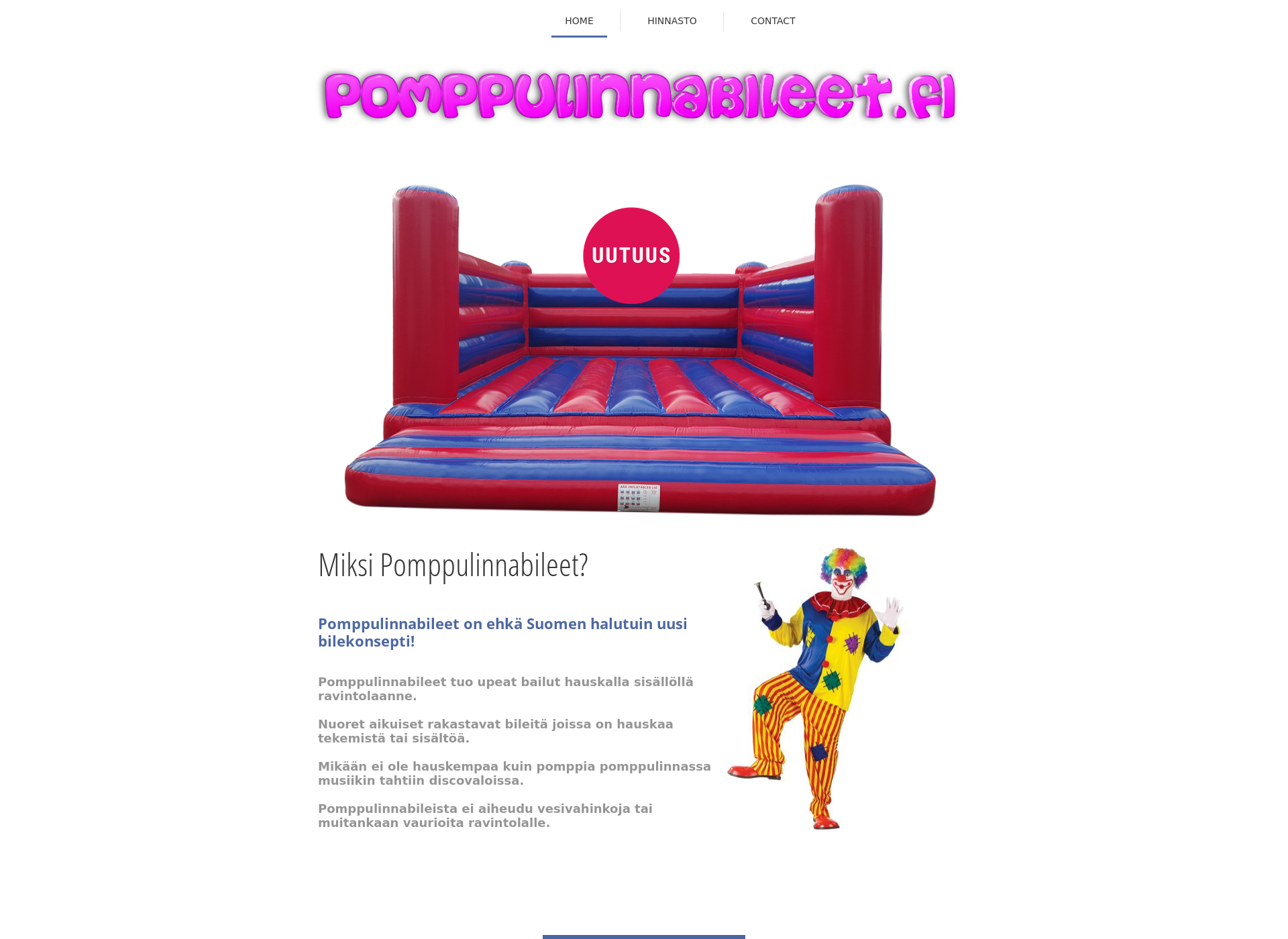 Screenshot for pomppulinnabileet.fi