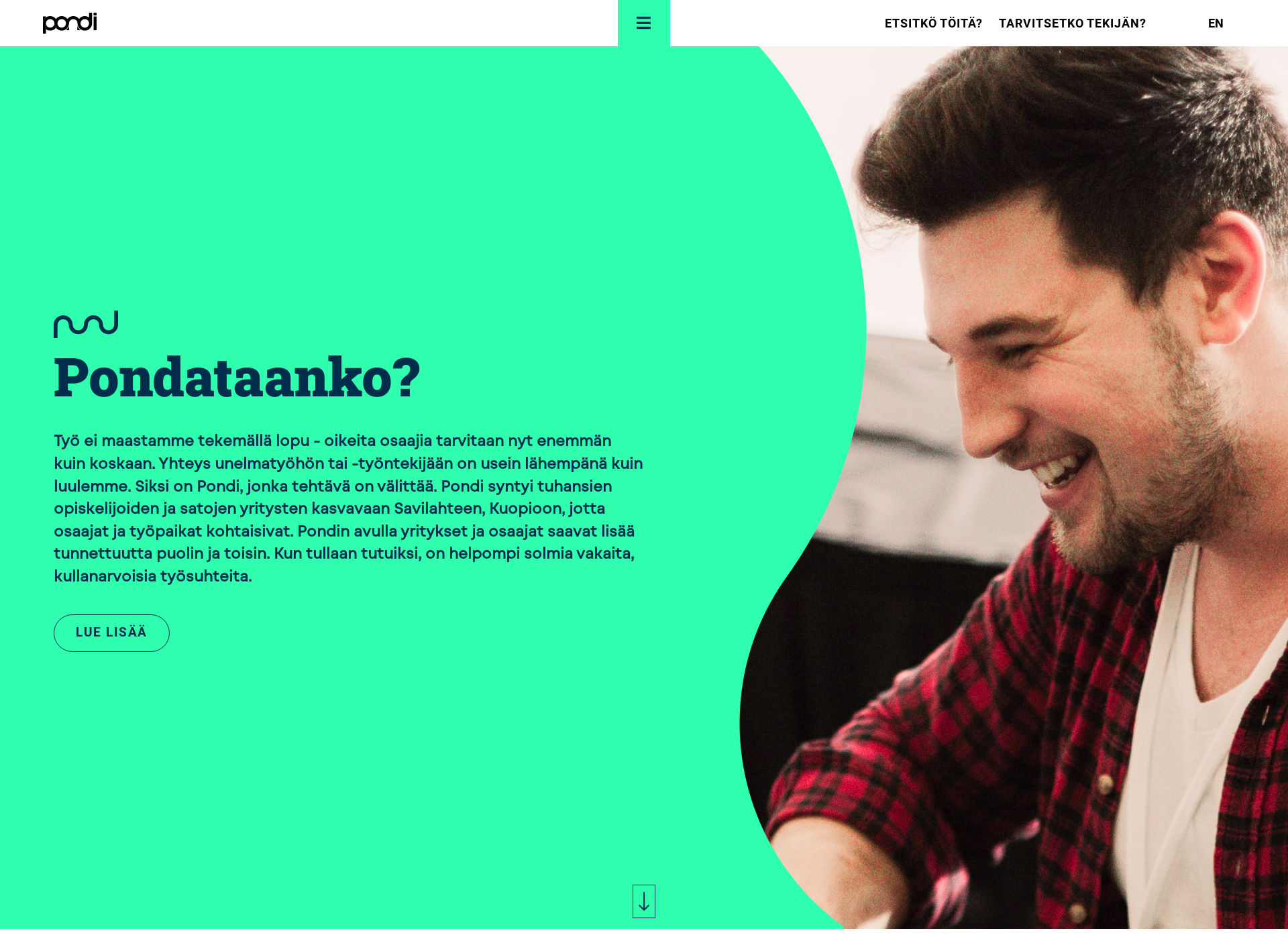 Screenshot for pondi.fi