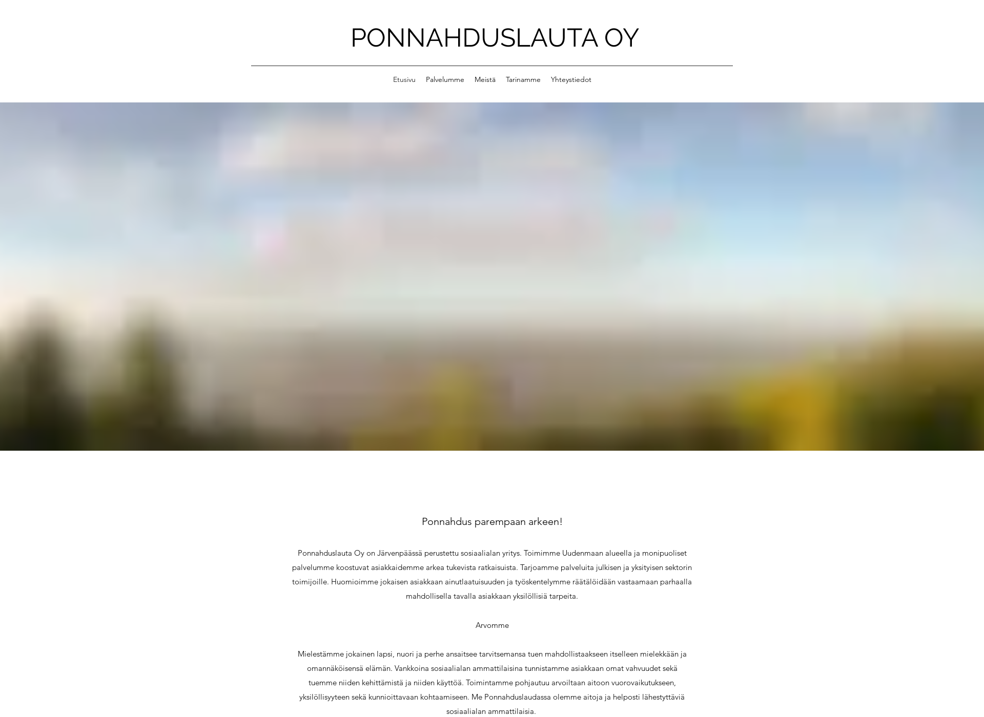 Screenshot for ponnahduslautaoy.fi