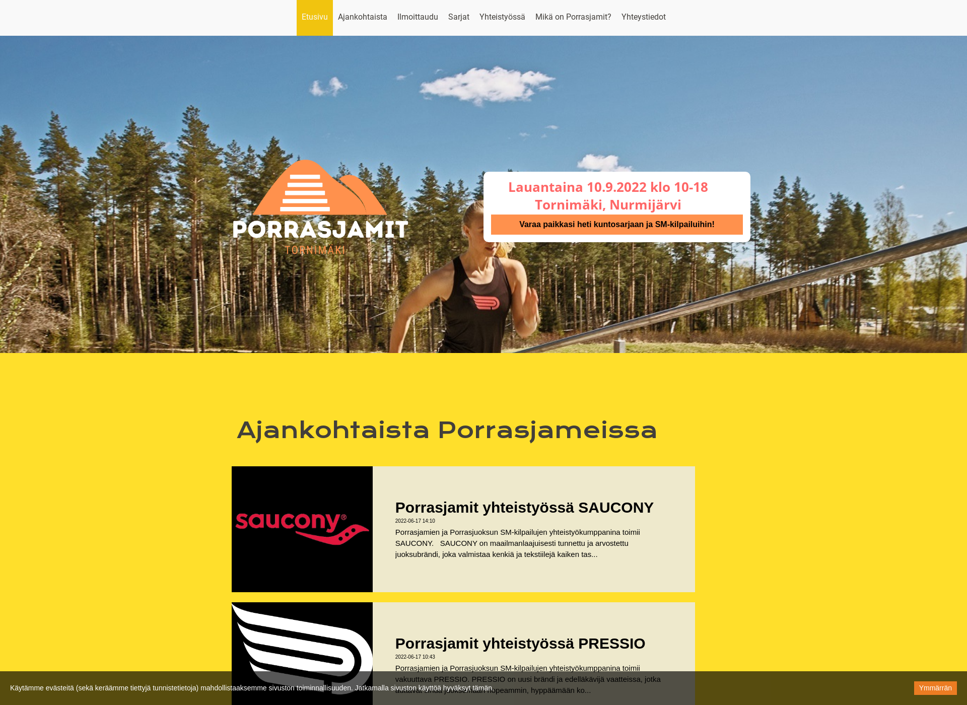 Skärmdump för porrasjamit.fi