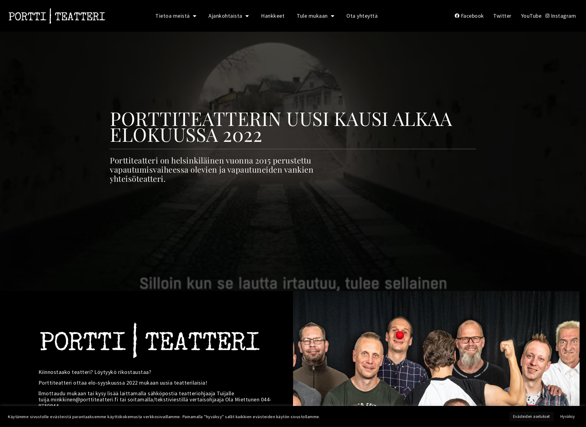 Screenshot for porttiteatteri.fi