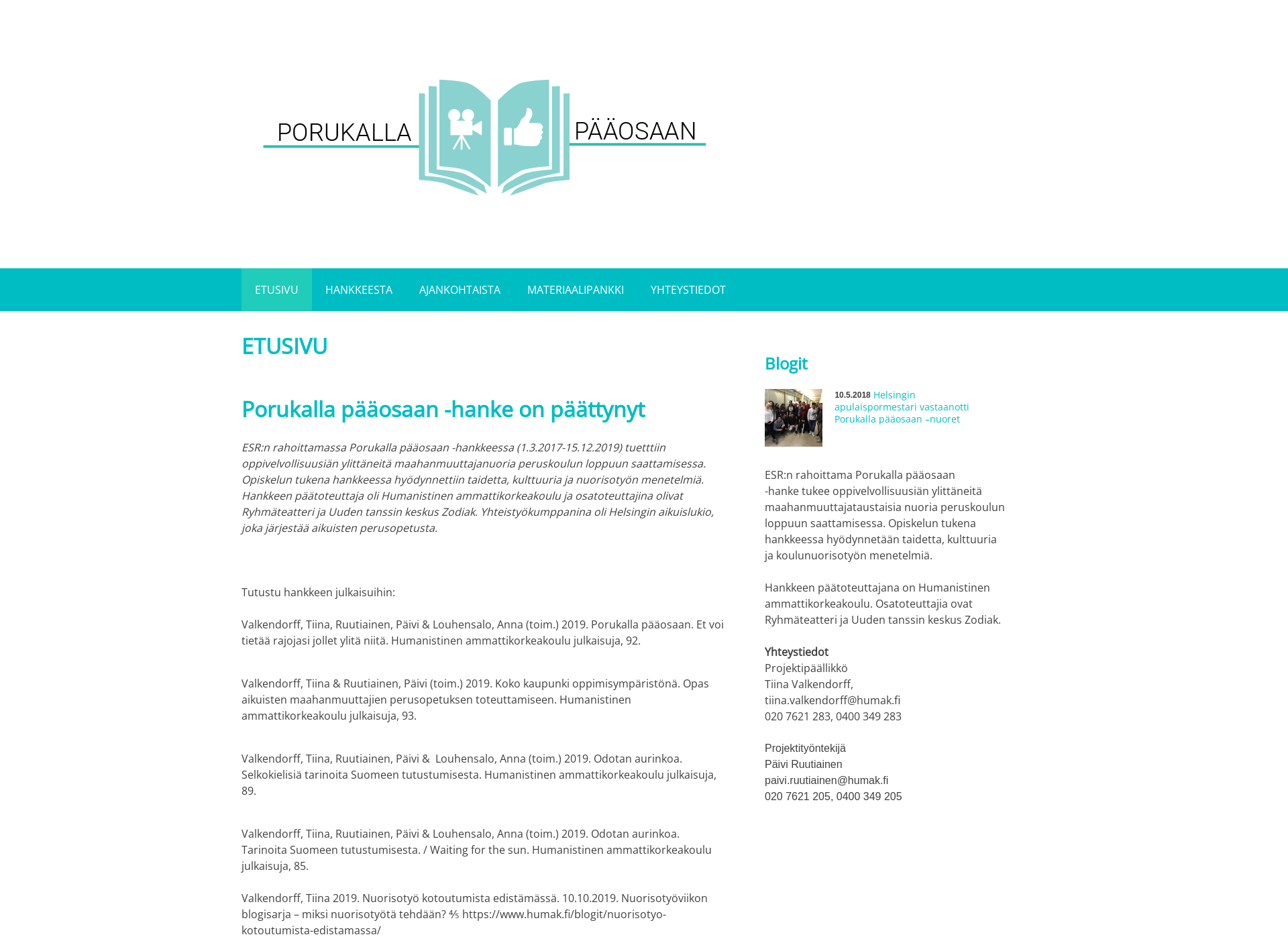 Screenshot for porukalla.fi