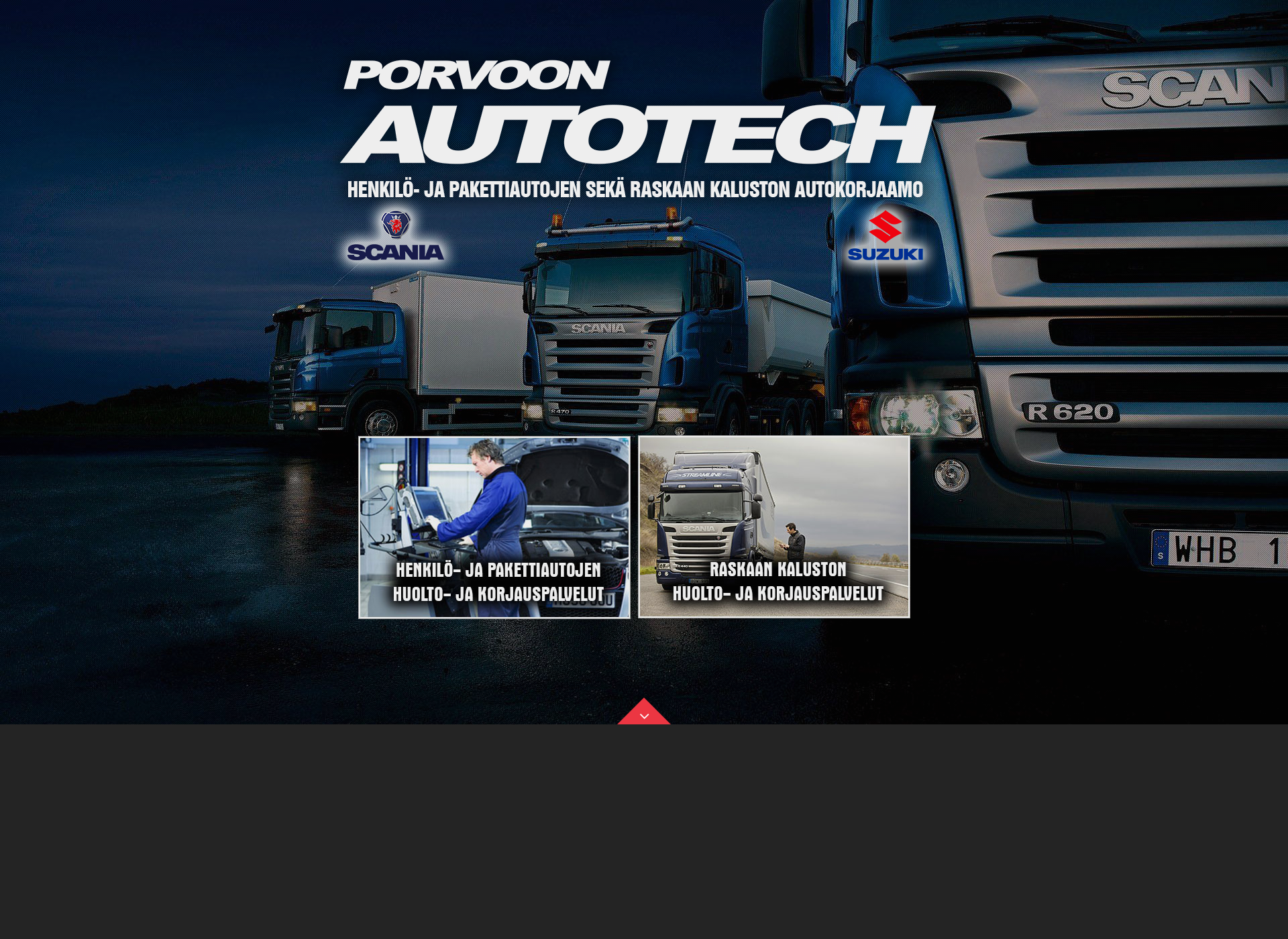 Screenshot for porvoonautotech.fi