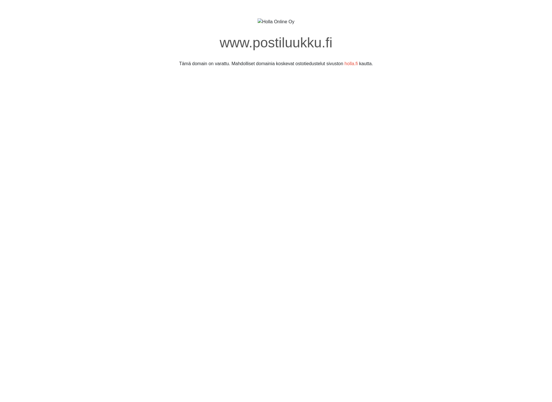 Screenshot for postiluukku.fi