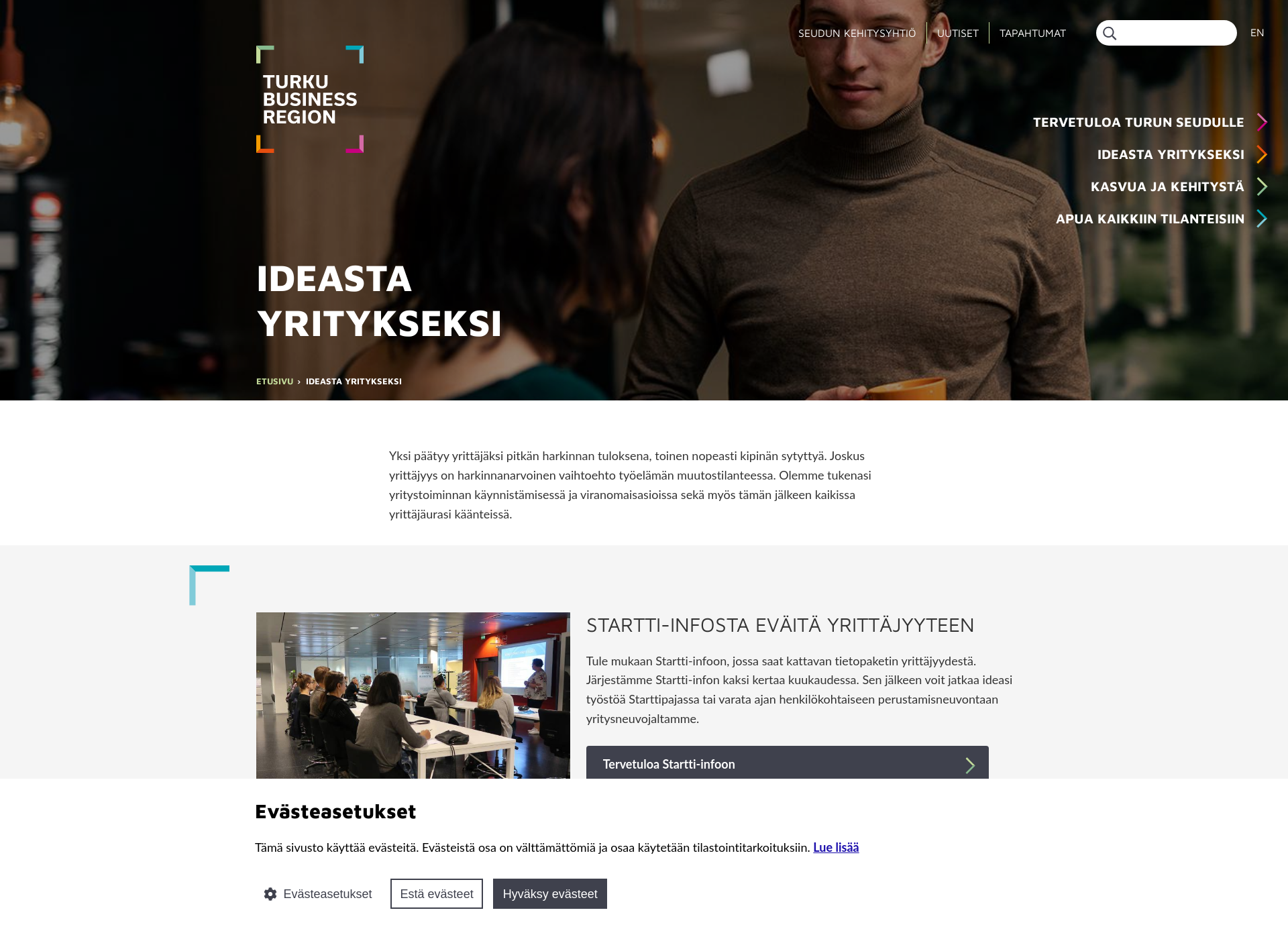 Screenshot for potkuri.fi