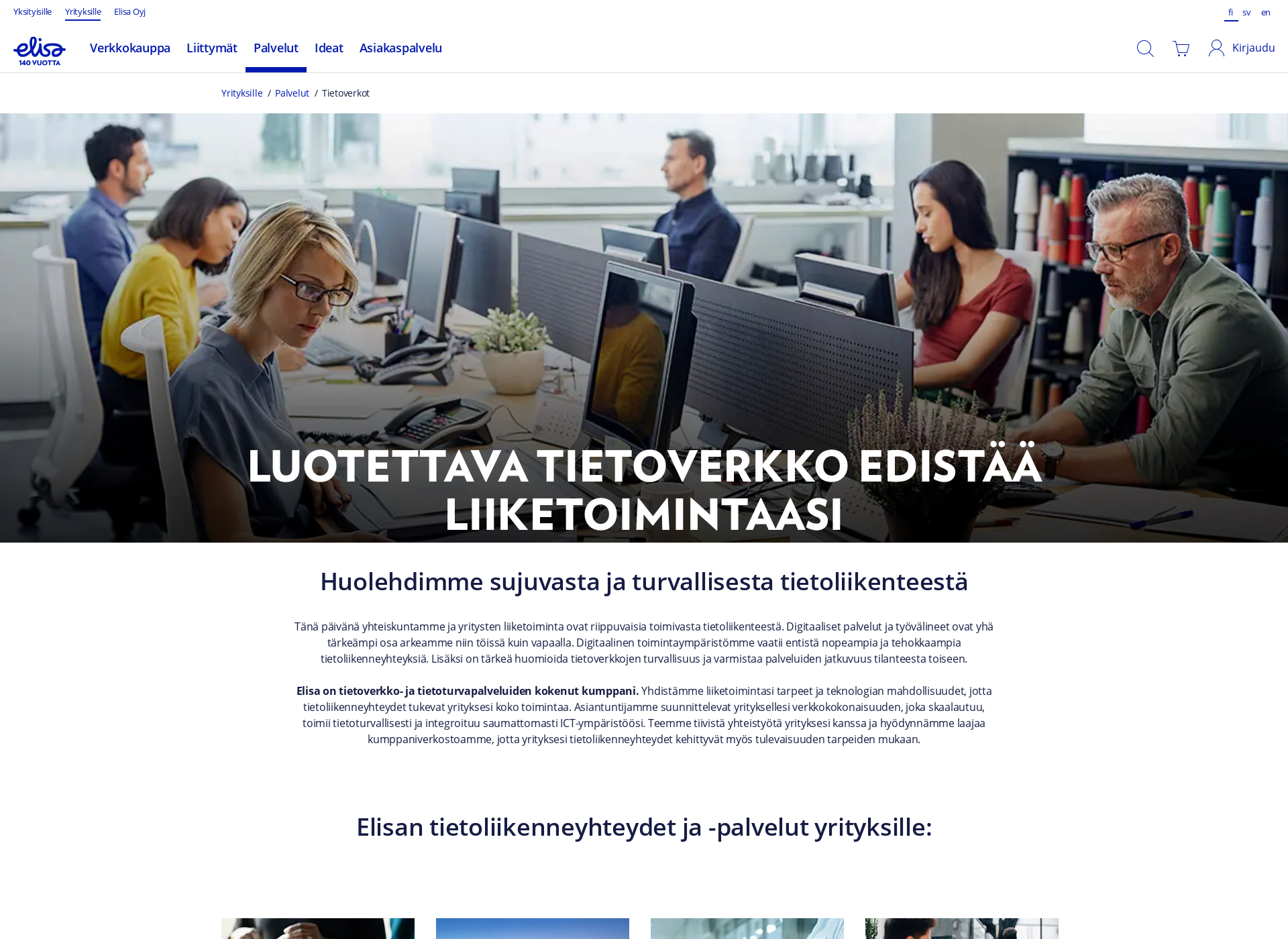 Skärmdump för povari.fi