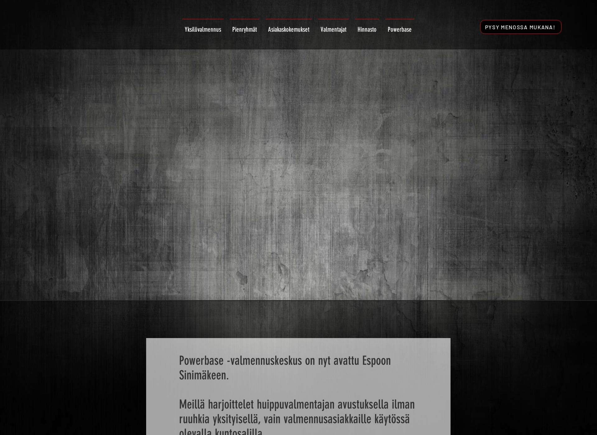 Screenshot for powerbase.fi