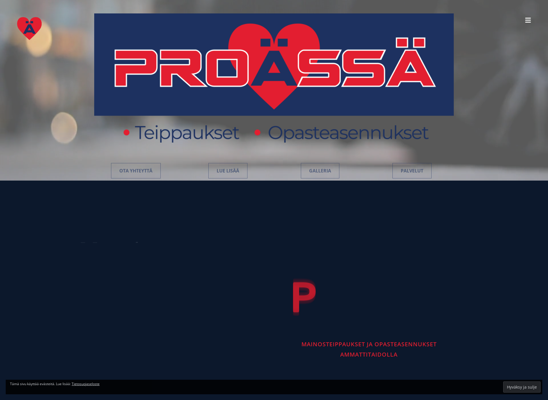 Screenshot for proassa.fi