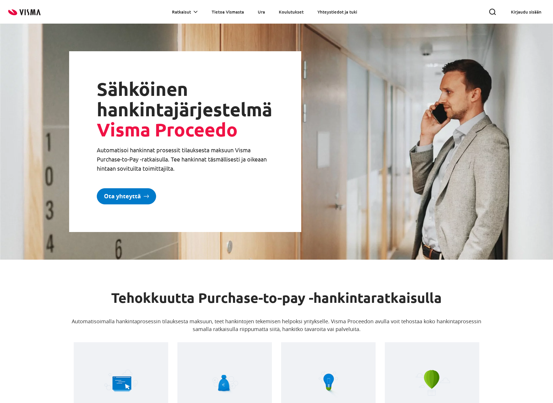 Screenshot for proceedo.fi