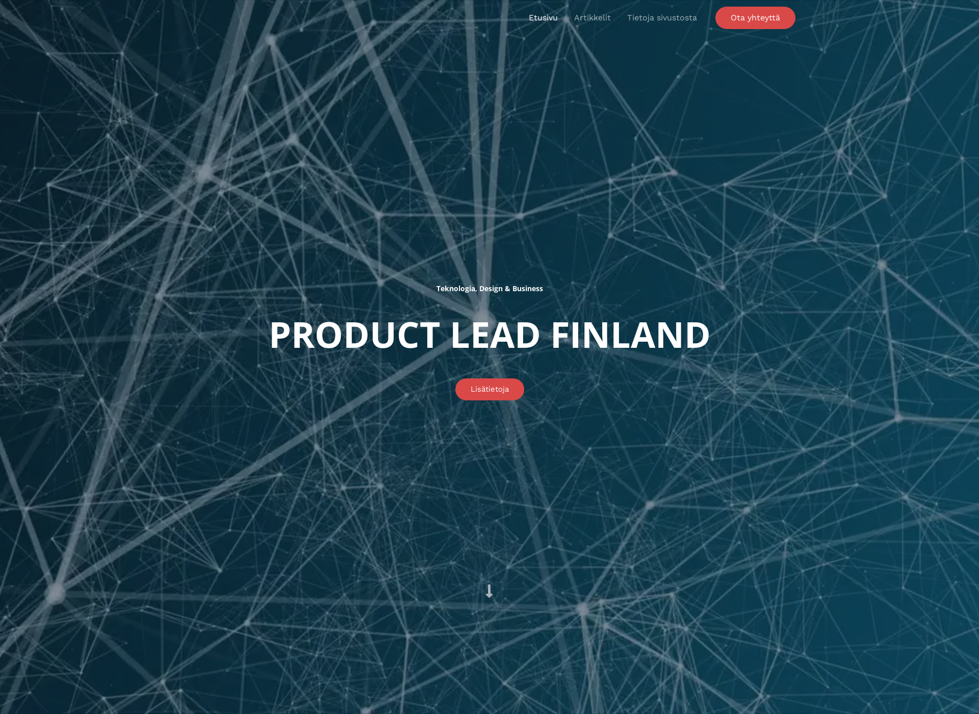 Screenshot for productlead.fi