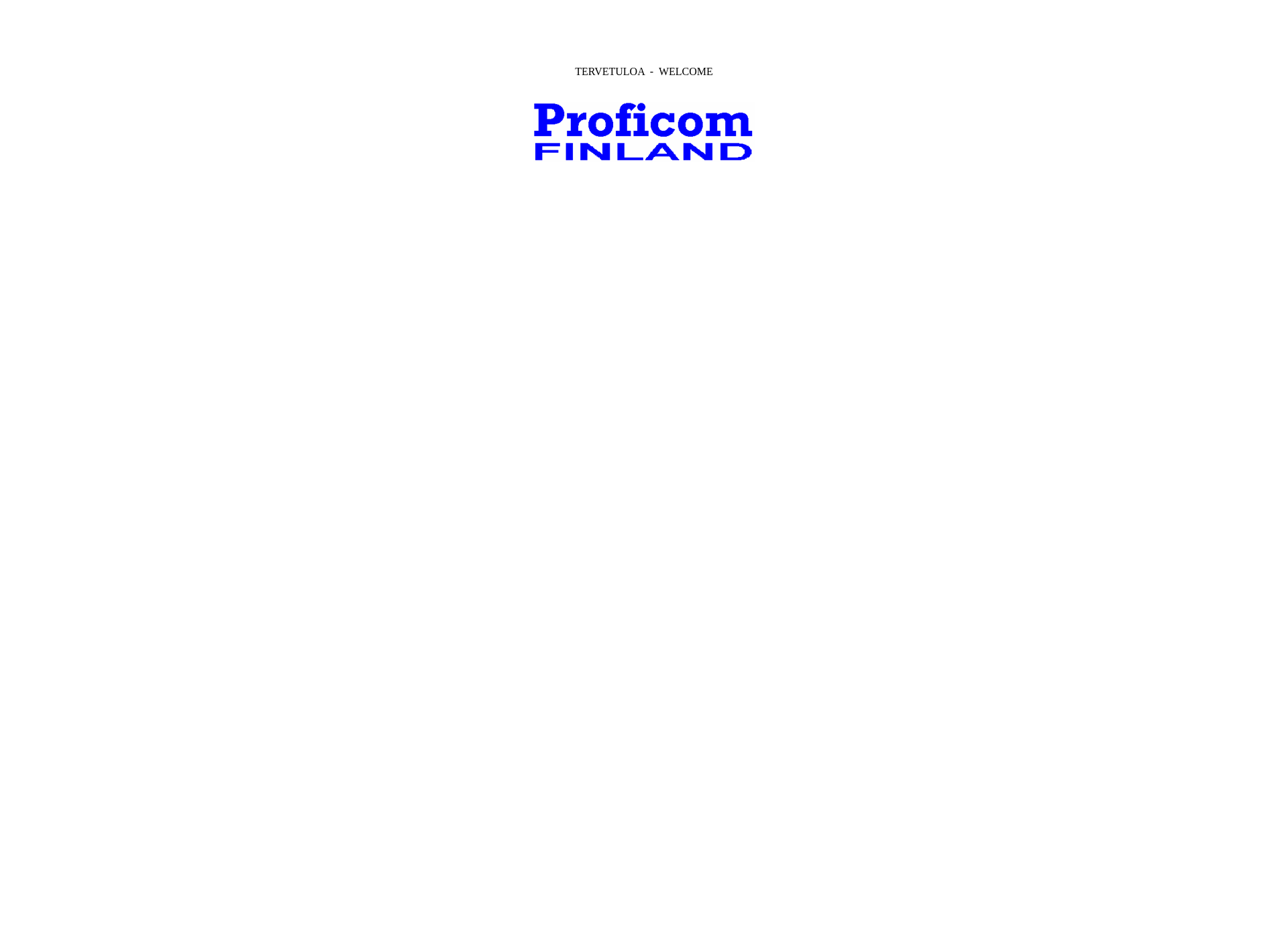 Skärmdump för proficom.fi