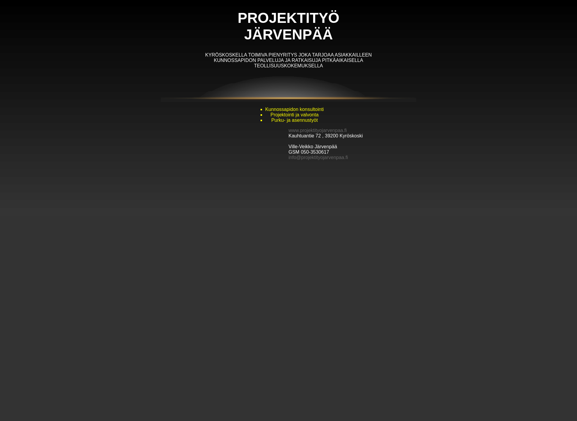 Screenshot for projektityojarvenpaa.fi