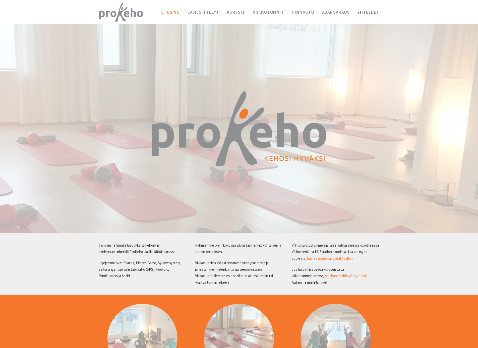 Screenshot for prokeho.fi
