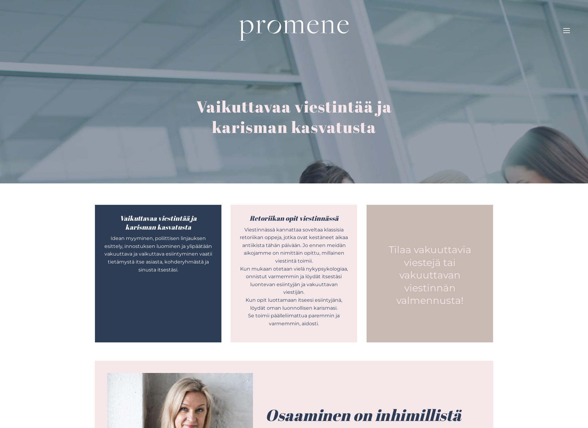 Screenshot for promene.fi