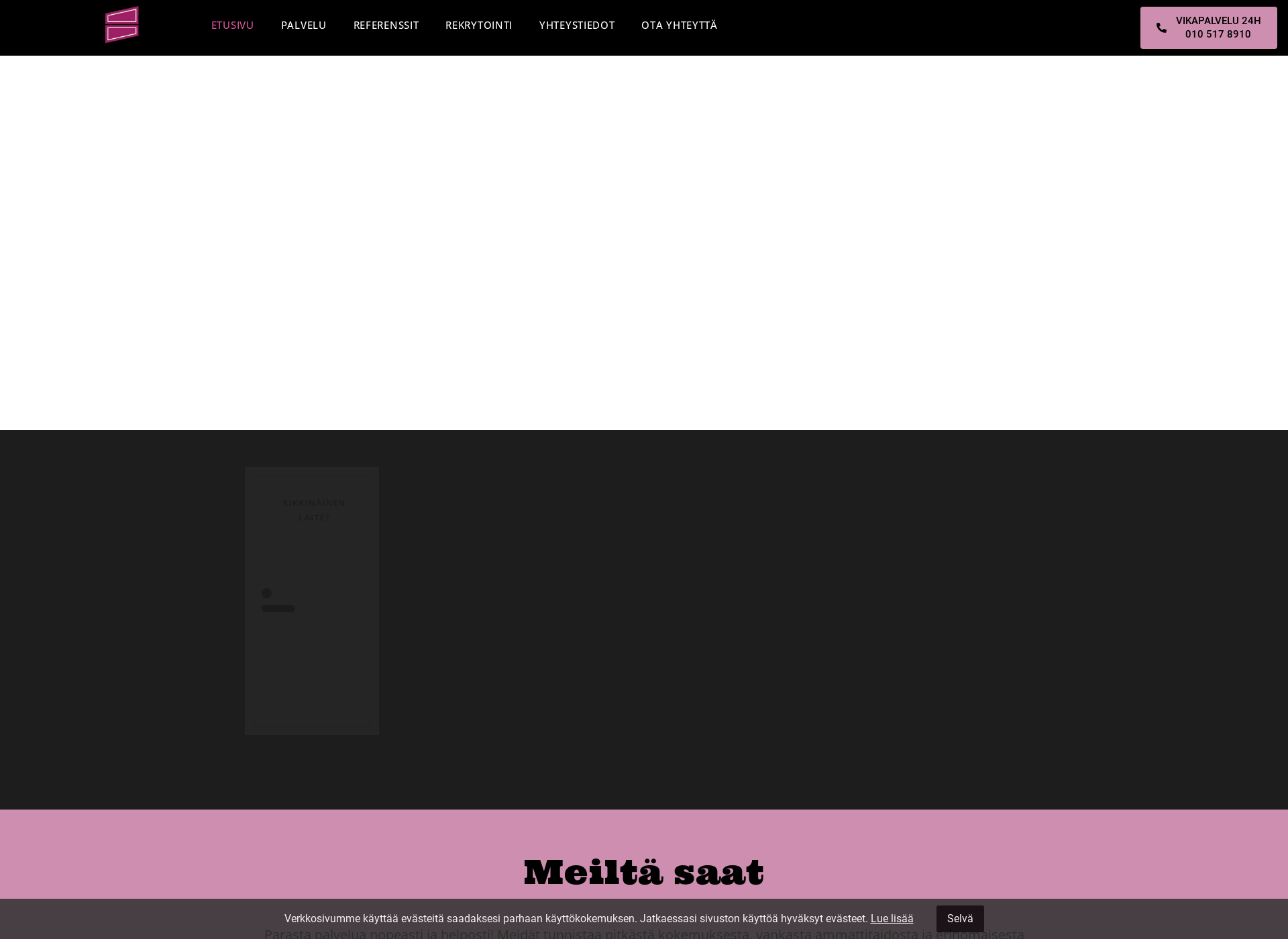 Screenshot for pronosto-ovipalvelut.fi
