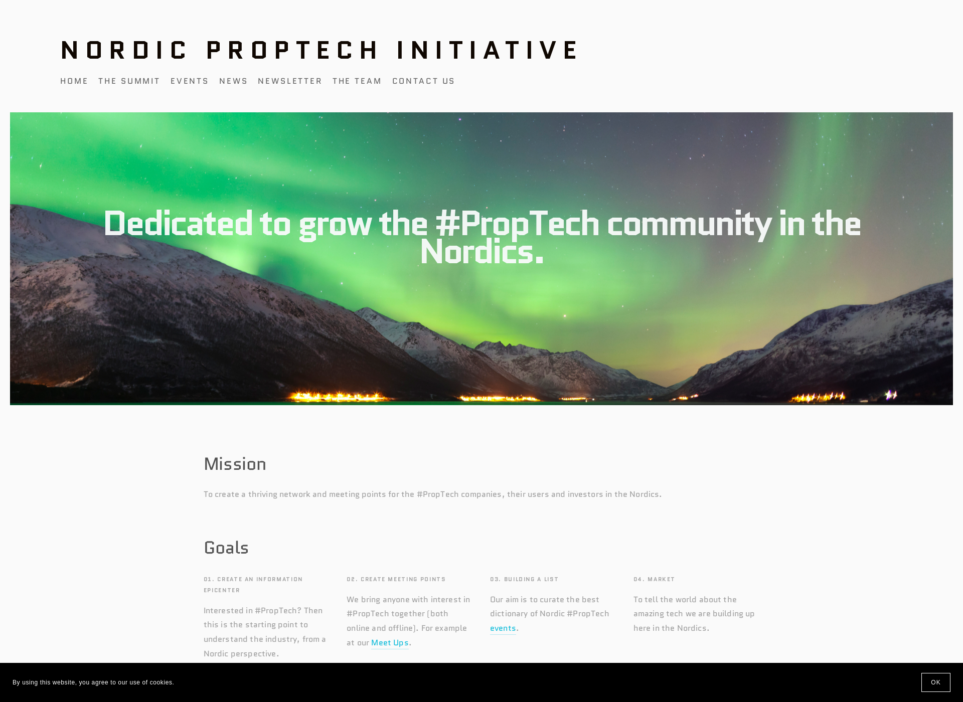 Screenshot for proptechfinland.fi