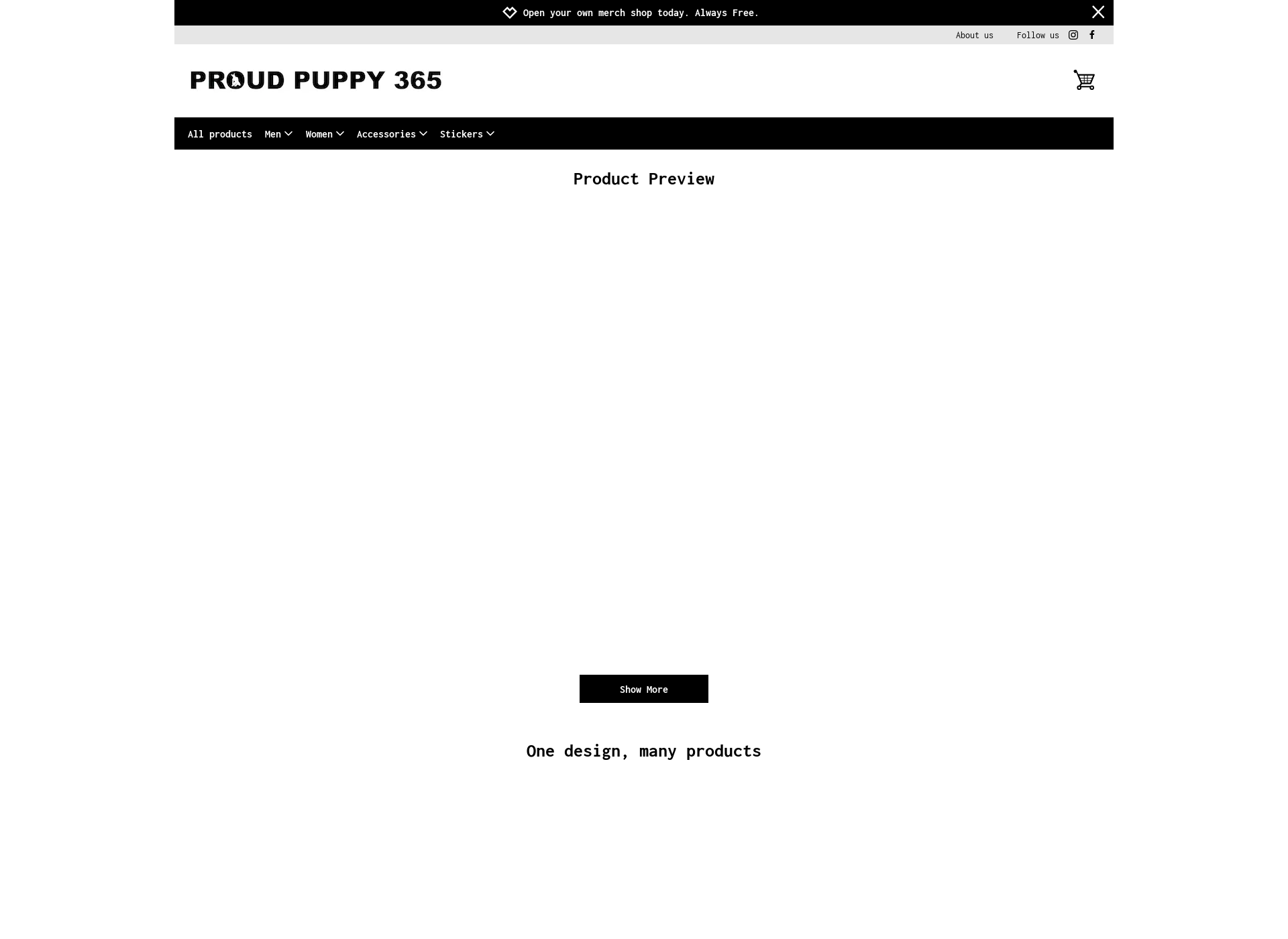 Screenshot for proudpuppy365.fi