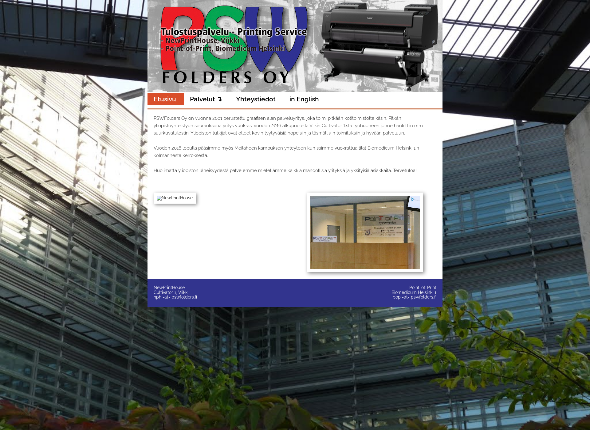 Screenshot for pswfolders.fi