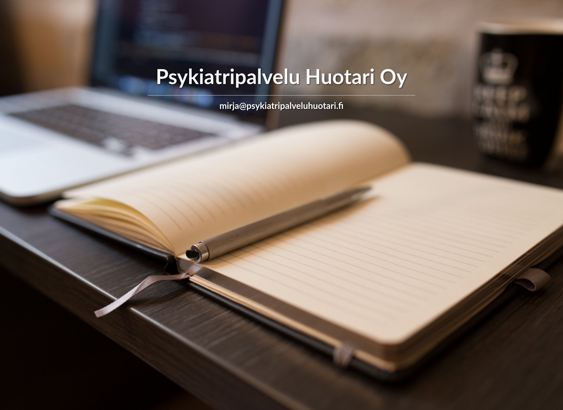 Skärmdump för psykiatripalveluhuotari.fi
