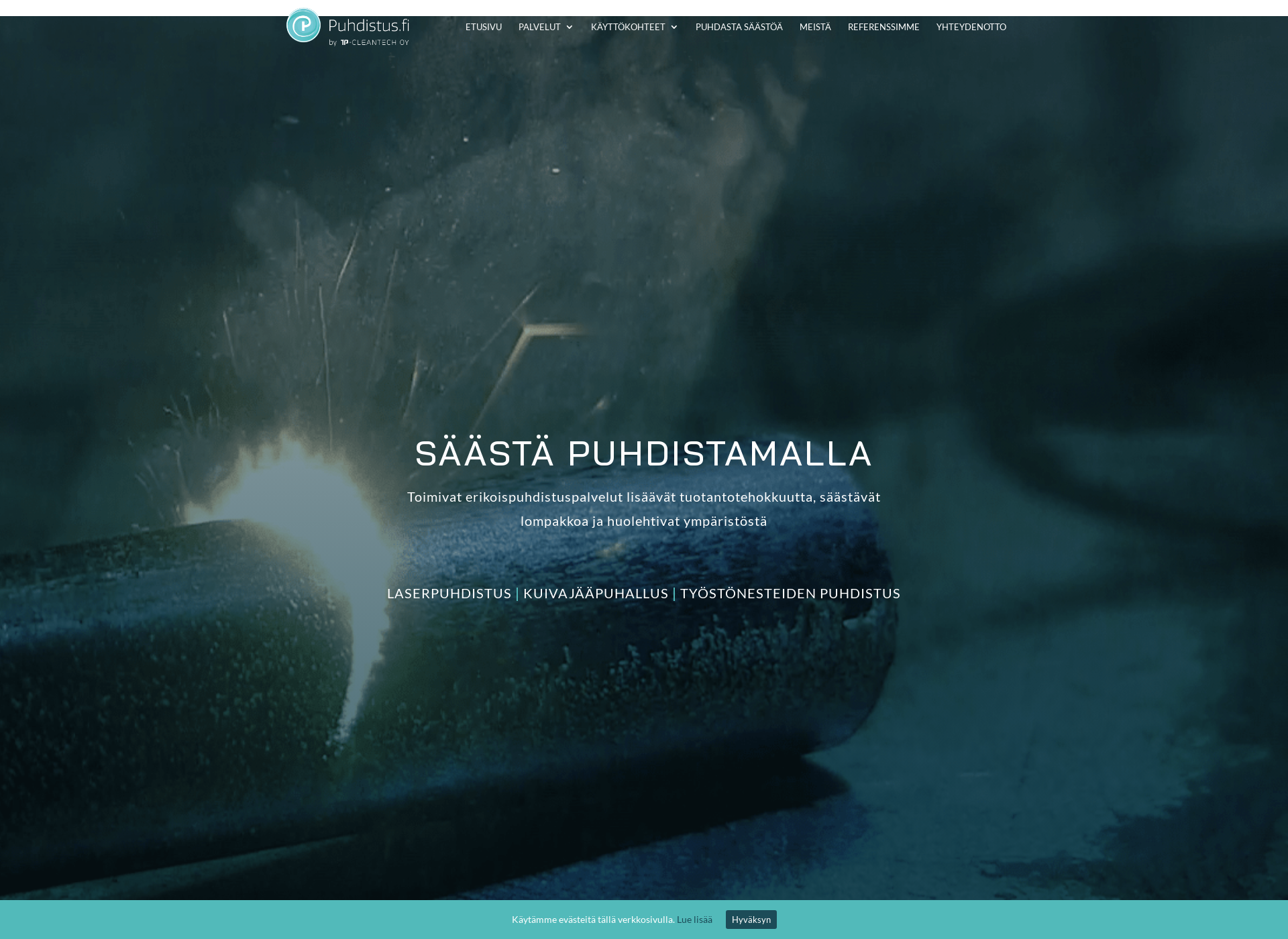 Screenshot for puhdistus.fi