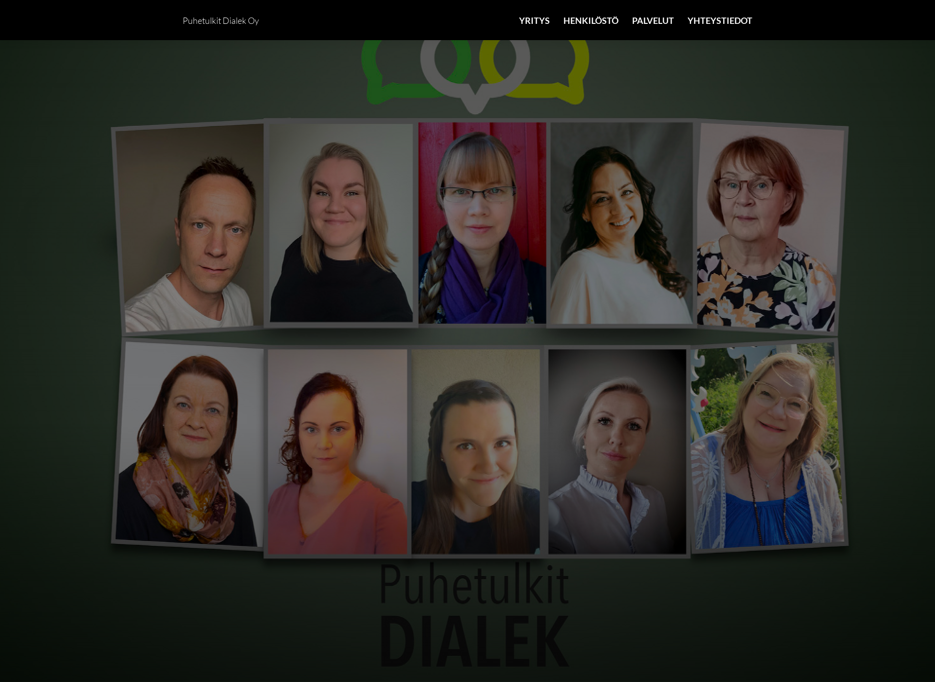 Skärmdump för puhetulkitdialek.fi